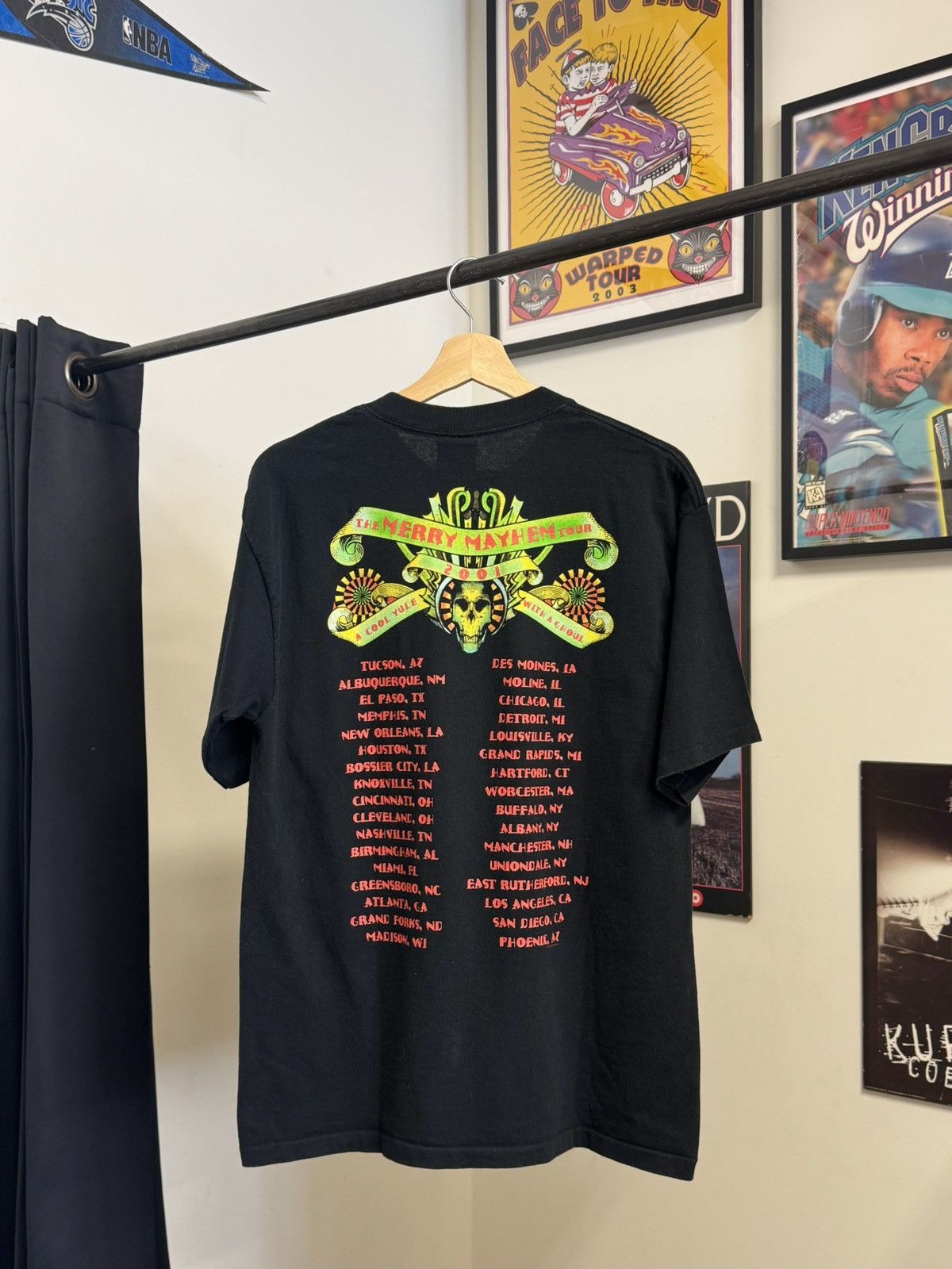 Band Tees Vintage 2001 Ozzy Osbourne & Rob Zombie “Merry Mayhem Tour” Size US L / EU 52-54 / 3 - 2 Thumbnail