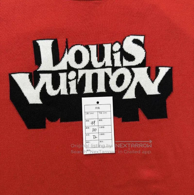 Louis Vuitton Louis Vuitton Red Cotton Men's T-Shirt . Size US M / EU 48-50 / 2 - 5 Thumbnail