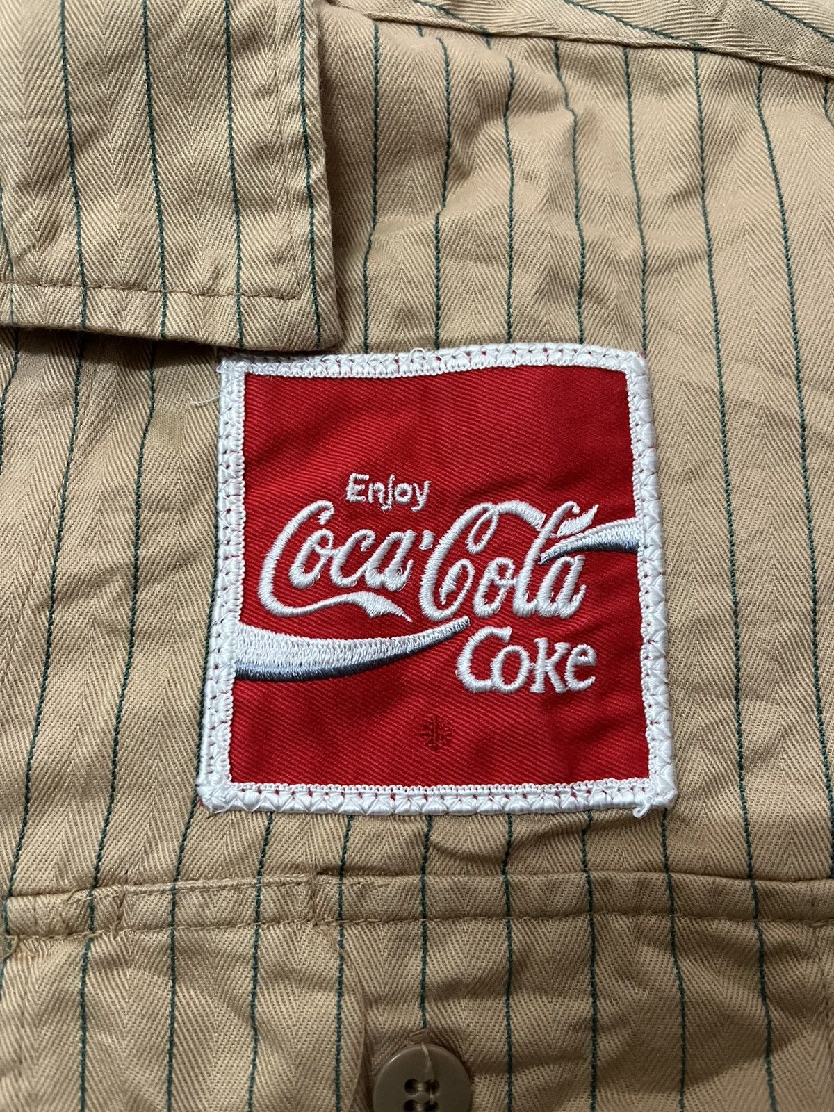 Coca Cola × Vintage Vintage Coca Cola patches workers shirt Size US XL / EU 56 / 4 - 3 Thumbnail