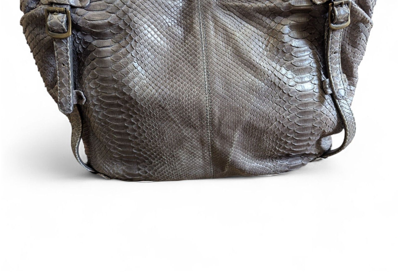 Other REPTILE'S HOUSE Python Leather Handbag Snakeskin Leather Bag Size ONE SIZE - 15 Thumbnail