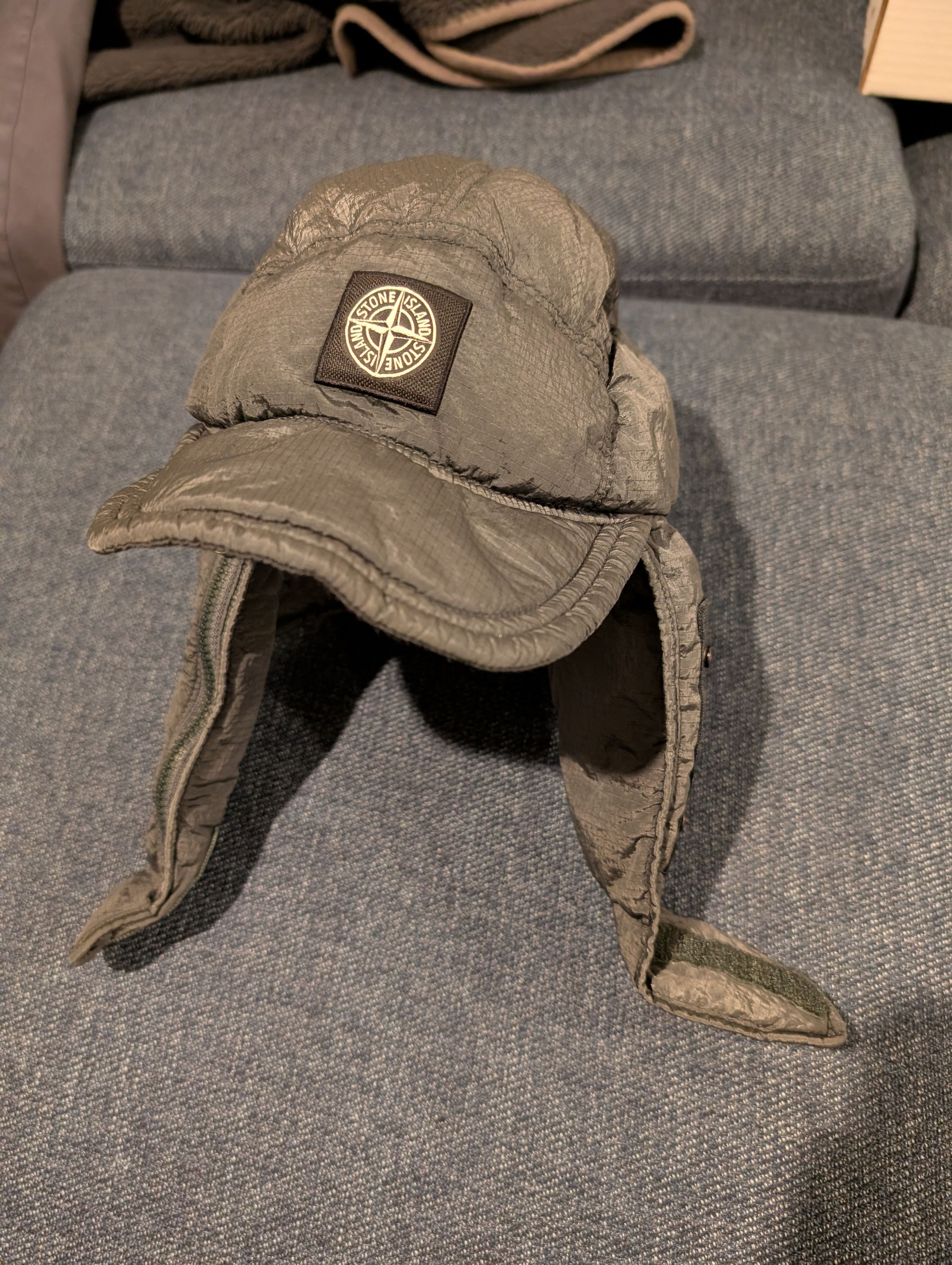 Stone Island Stone Island Nylon Metal Watro Down Hat with Mask - Large Size ONE SIZE - 2 Thumbnail