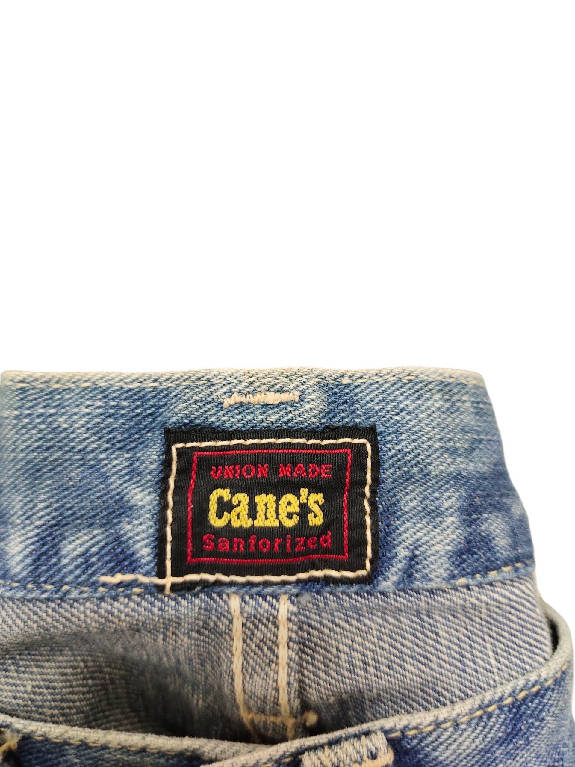 Sugar Cane Vintage 90s Sugar Cane Selvedge Jeans - Clawmark Faded denim Size US 28 / EU 44 - 11 Thumbnail