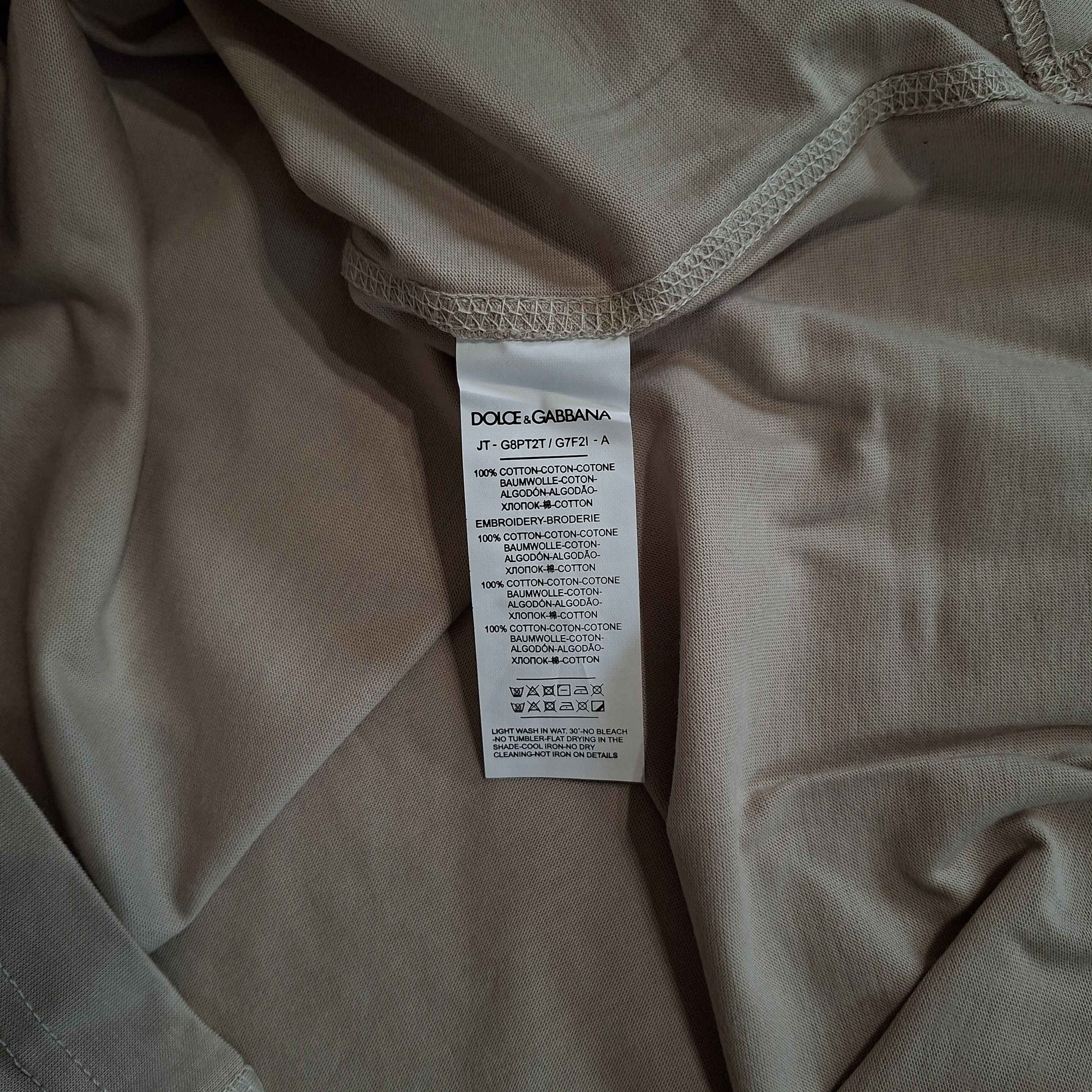 Dolce & Gabbana Dolce Gabbana t shirt size 54 XXL Size US XXL / EU 58 / 5 - 5 Thumbnail
