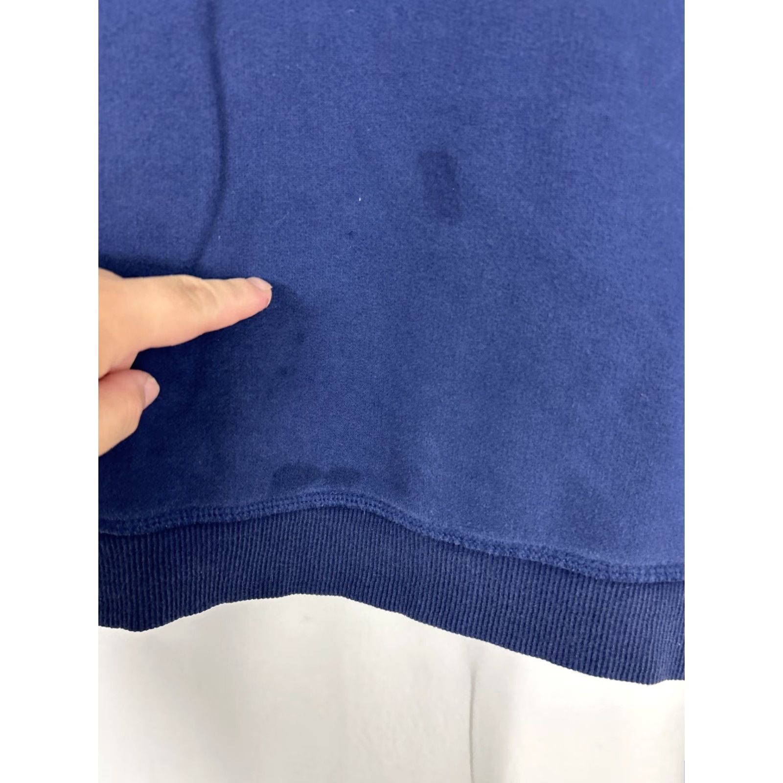 Ivy Park IVY PARK Womens Medium Navy Blue Pullover Hooded Sweatshirt Size M / US 6-8 / IT 42-44 - 6 Thumbnail
