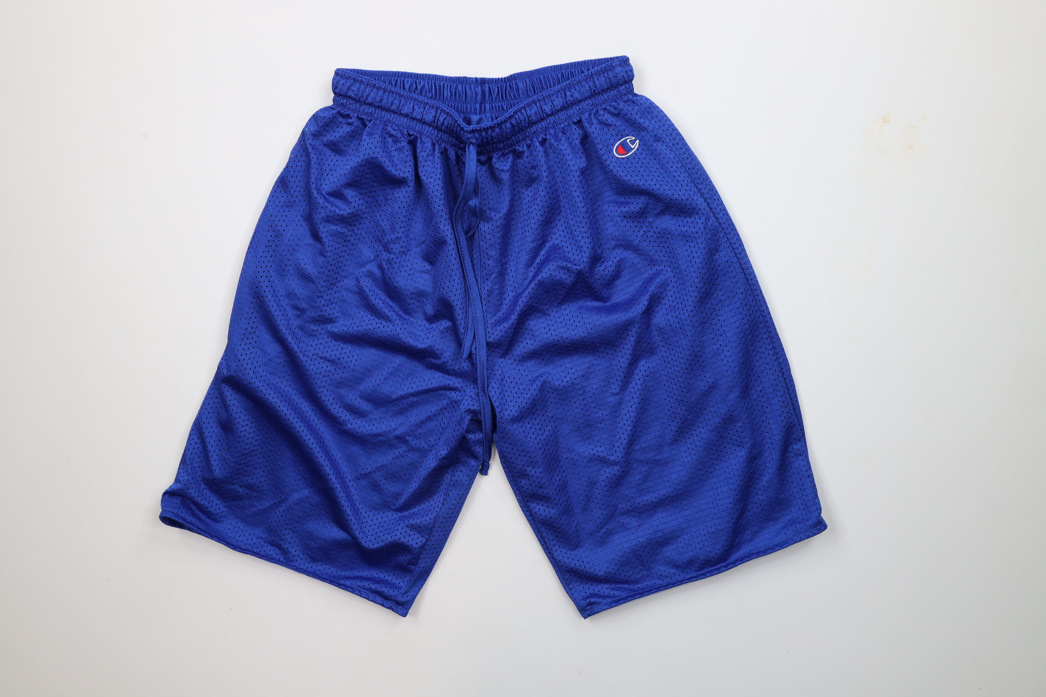 Champion × Vintage Vintage 90s Champion Reversible Basketball Shorts Royal Blue Size US 30 / EU 46 - 11 Thumbnail
