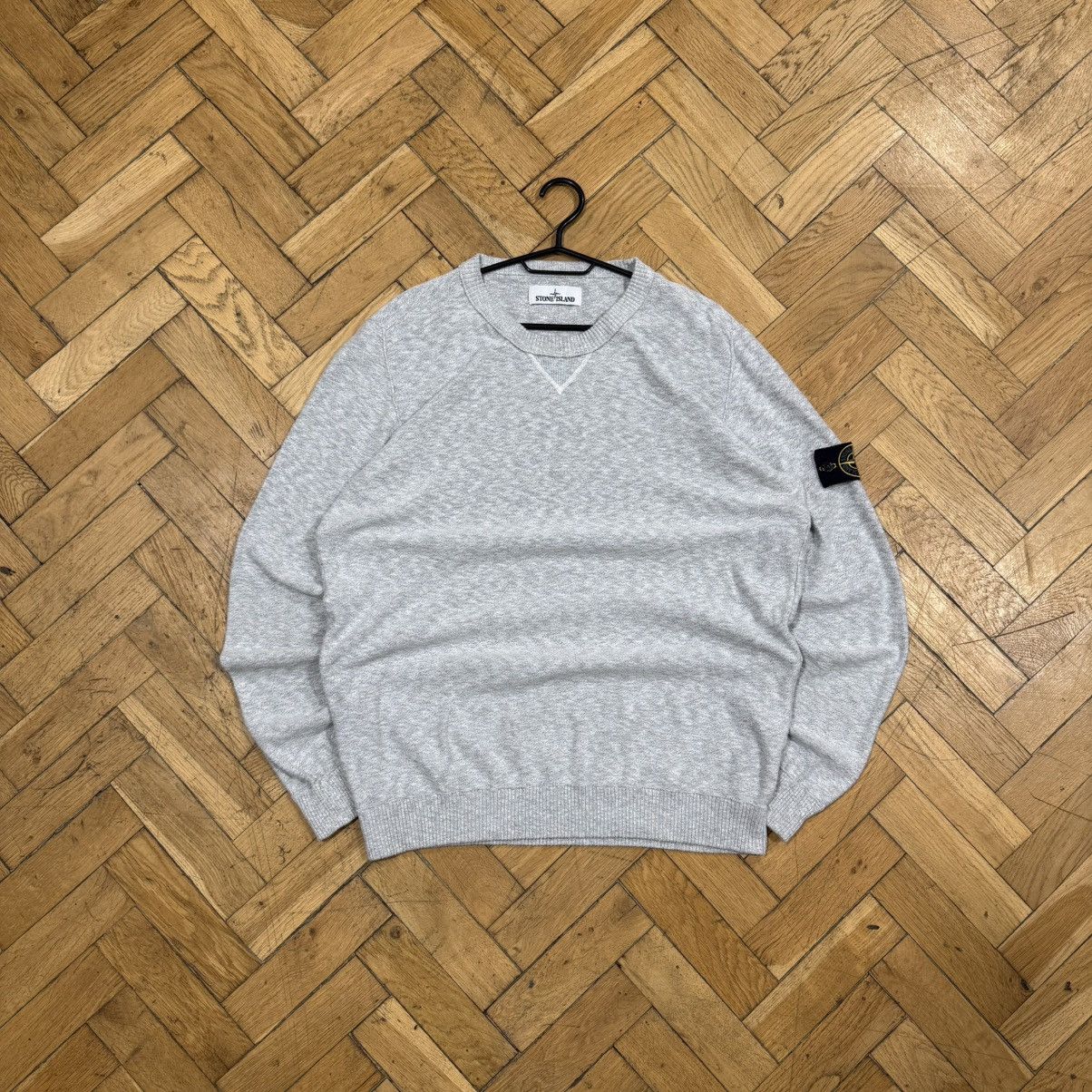 Japanese Brand Stone Island Knit Sweater Vintage Size US L / EU 52-54 / 3 - 2 Thumbnail