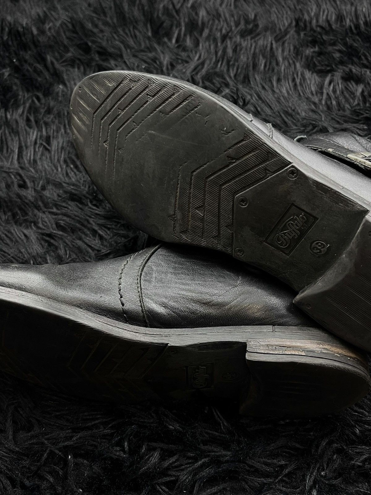 Buffalo London Buffalo AS98 Style Archive Avant Garde Ankle Leather Boots Size US 9 / IT 39 - 8 Thumbnail