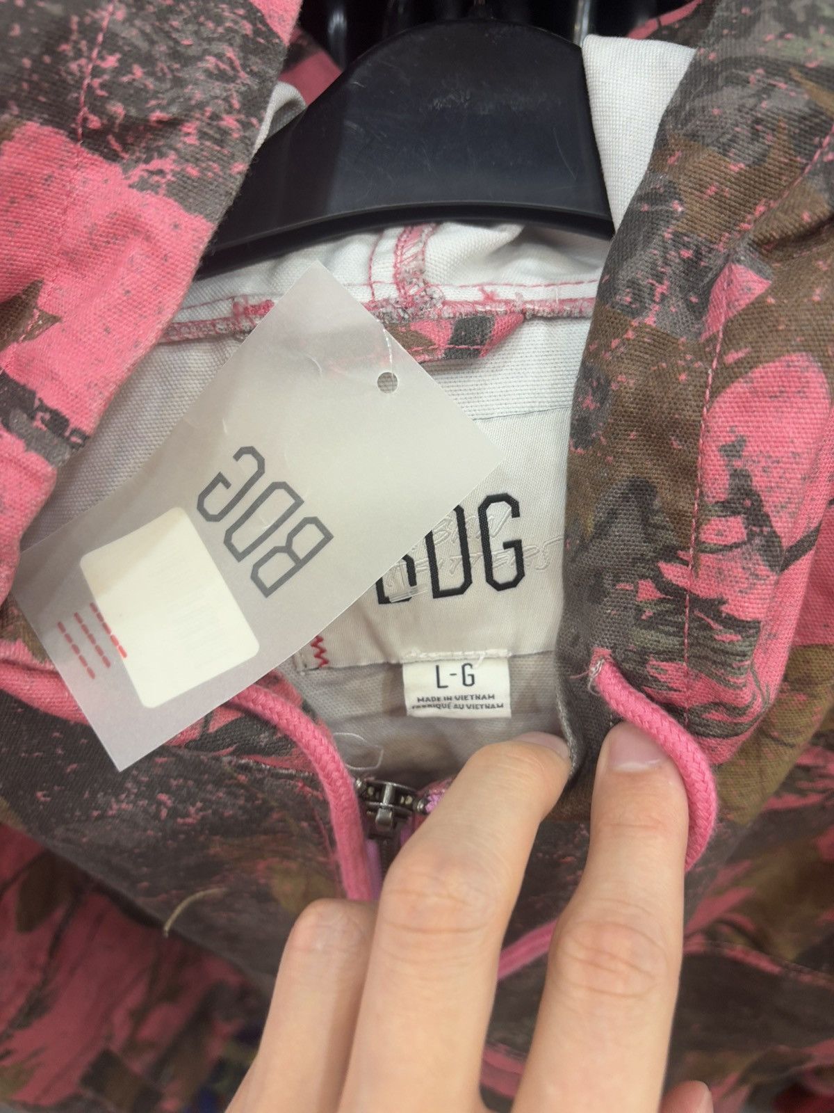 Bdg × Urban Outfitters Rare BDG camo real tree jacket hooded Size L / US 10 / IT 46 - 2 Thumbnail