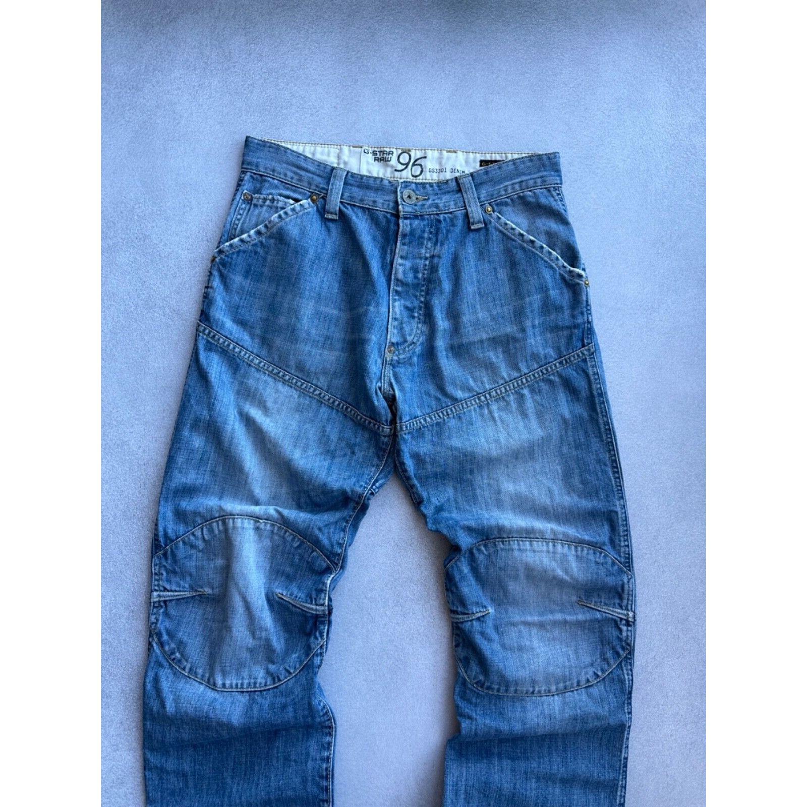 G-Star VTG G Star Raw Elwood Engineered Cargo Pants Size US 34 / EU 50 - 10 Thumbnail