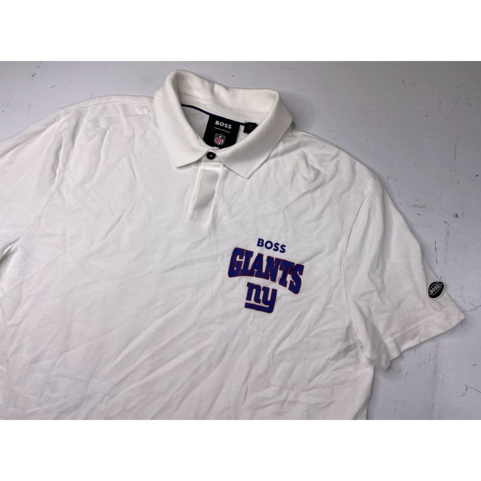 Hugo Boss HUGO BOSS Polo Shirt XXL White Nike? Size US XXL / EU 58 / 5 - 2 Thumbnail