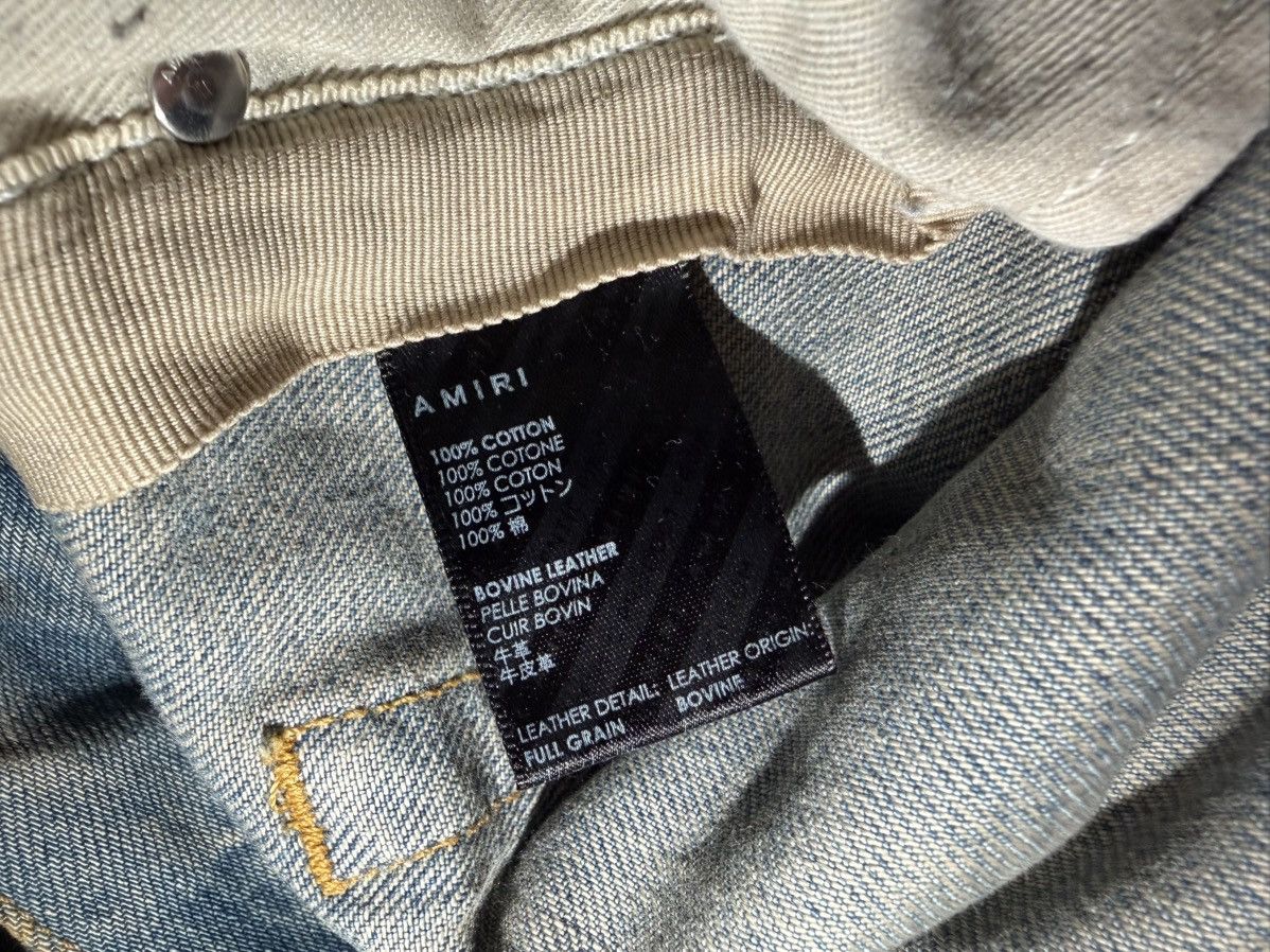 Amiri Amiri indigo star jeans Size US 29 - 8 Thumbnail