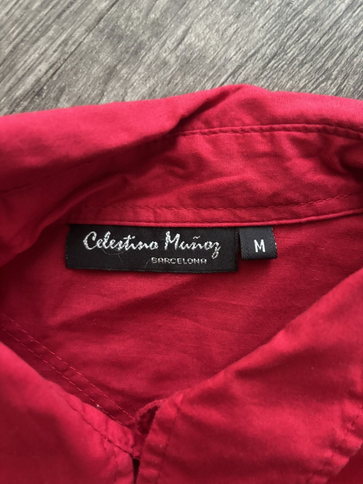 Other Red Long Sleeve Button-UP Size US S / EU 44-46 / 1 - 6 Thumbnail