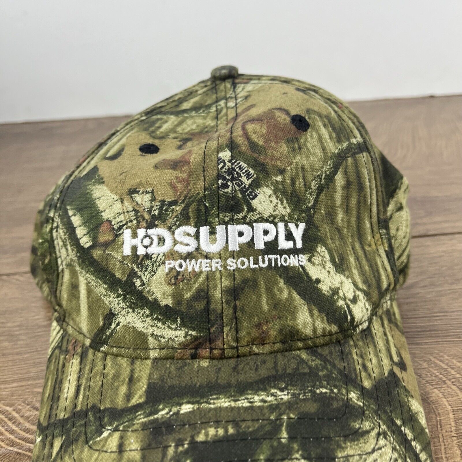 Other HD Supply Hat Power Solutions Hat Green Camo Cap Adjustable Size ONE SIZE - 6 Thumbnail