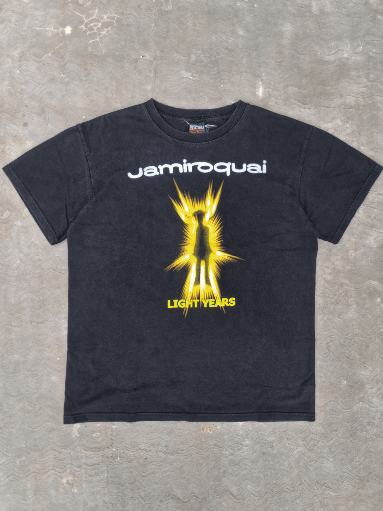 Vintage Vintage 2000 Jamiroquai "Light Years" tee Size US M / EU 48-50 / 2 - 2 Thumbnail