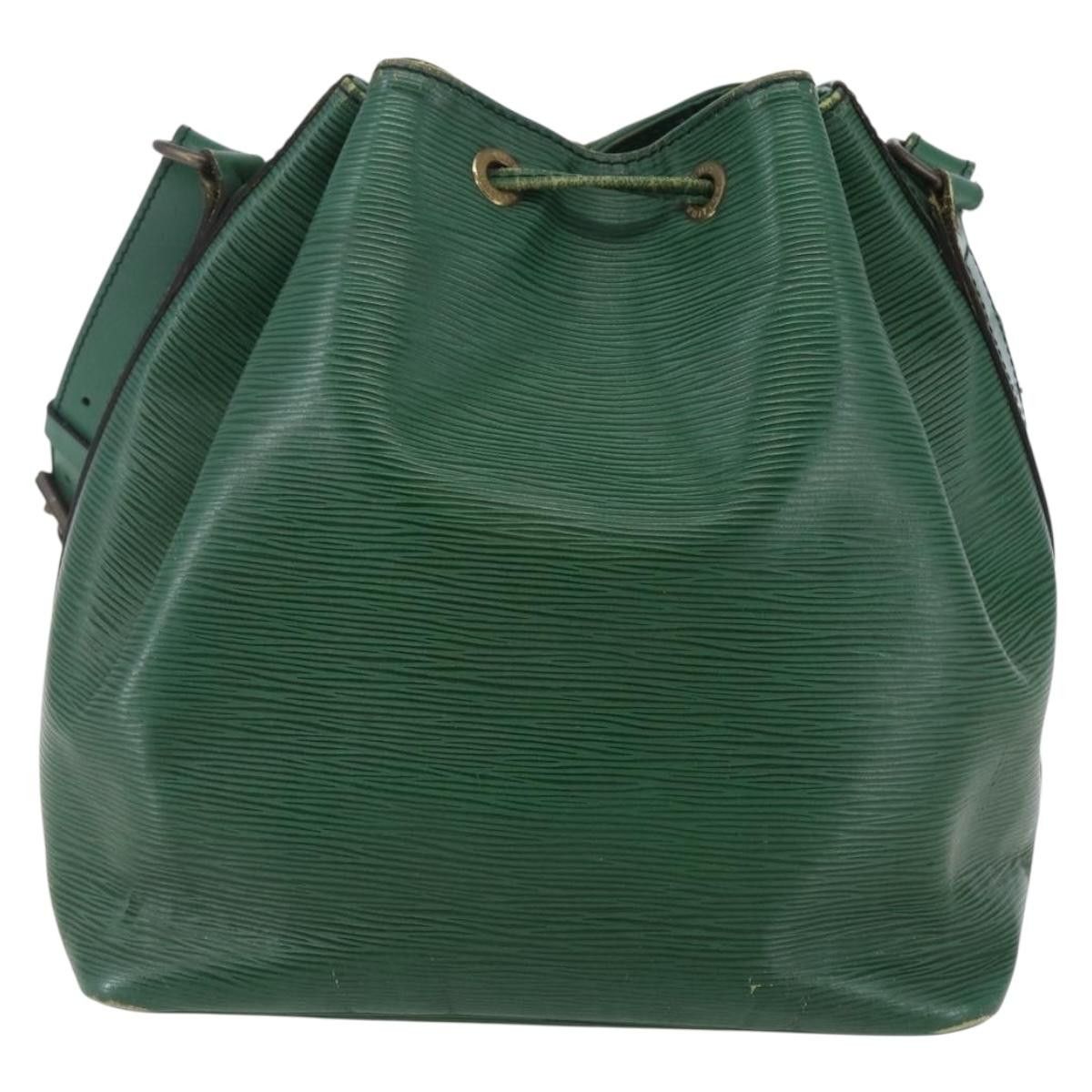 Louis Vuitton LOUIS VUITTON Epi Petit Noe Shoulder Bag Green M44104 Size ONE SIZE - 3 Thumbnail