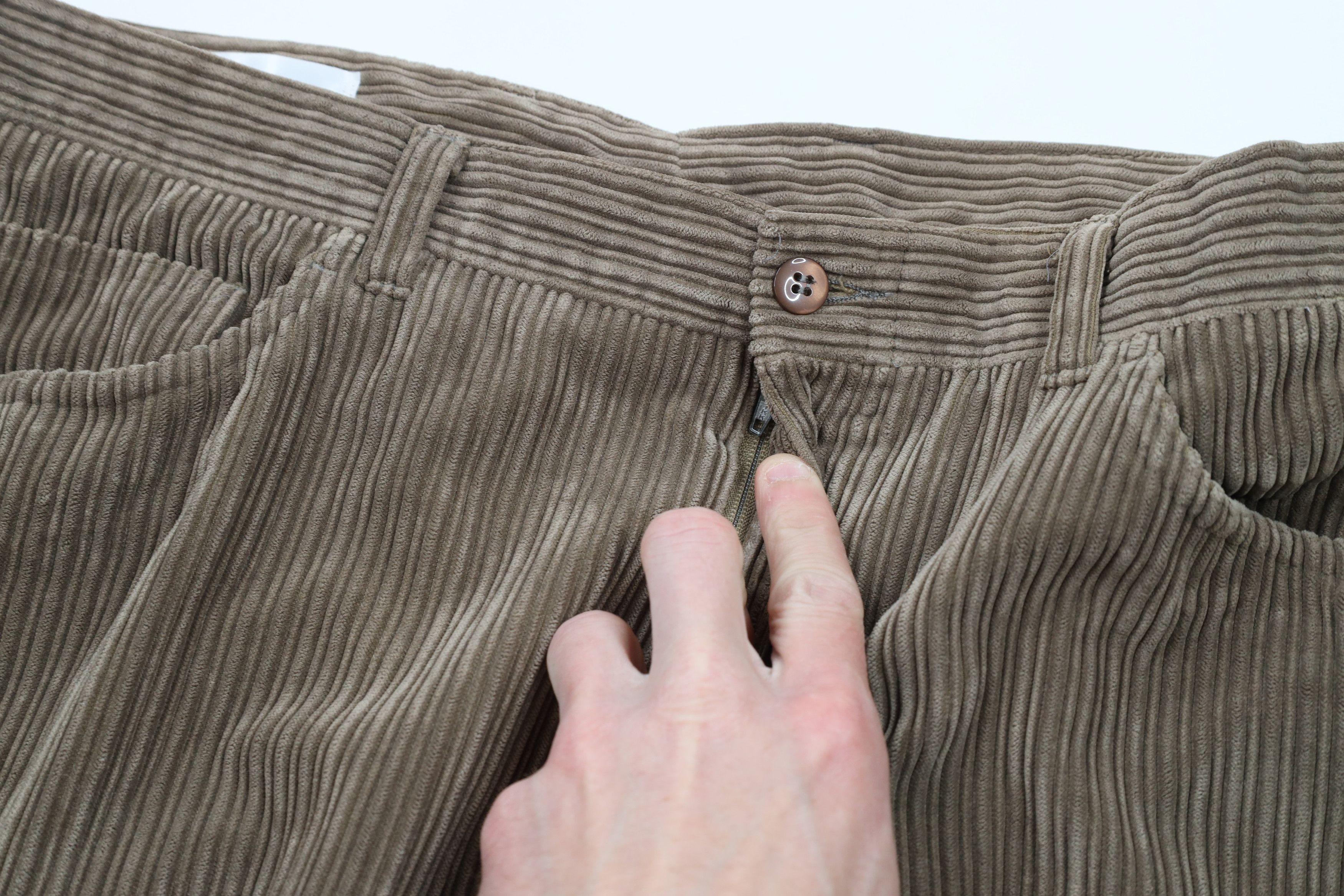 Vintage Vintage 90s Streetwear Corduroy Chino Pants Trousers Size US 36 / EU 52 - 5 Thumbnail