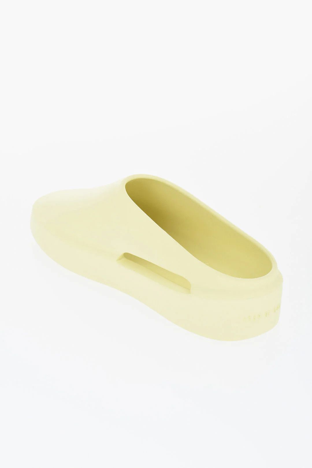 Fear of God og1mm0326 Neon Rubber Slides in Yellow Size US 6 / IT 36 - 2 Thumbnail