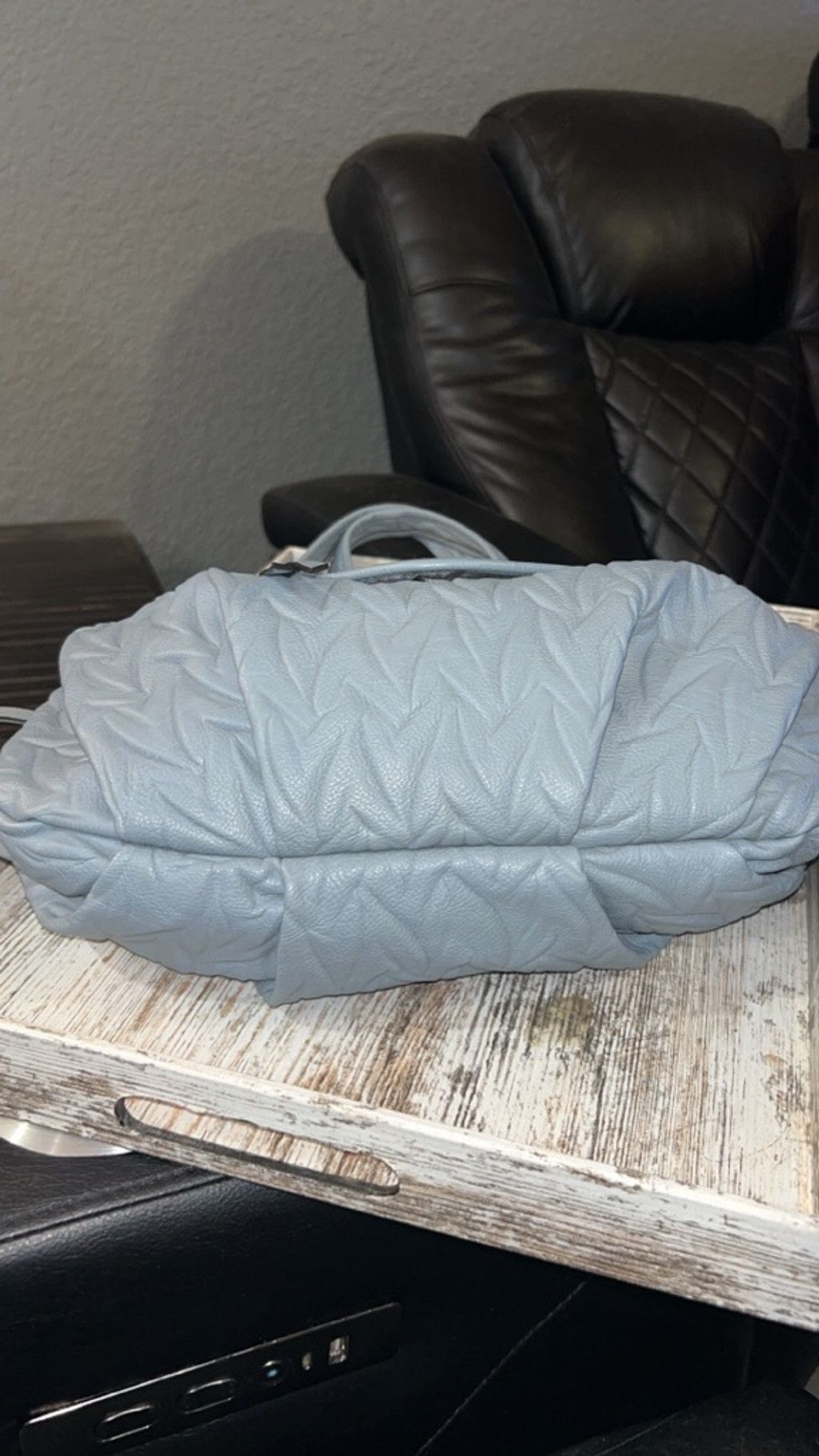 Victoria's Secret Women's victoria secret Light Blue Hobo Bag One Size Size ONE SIZE - 4 Thumbnail