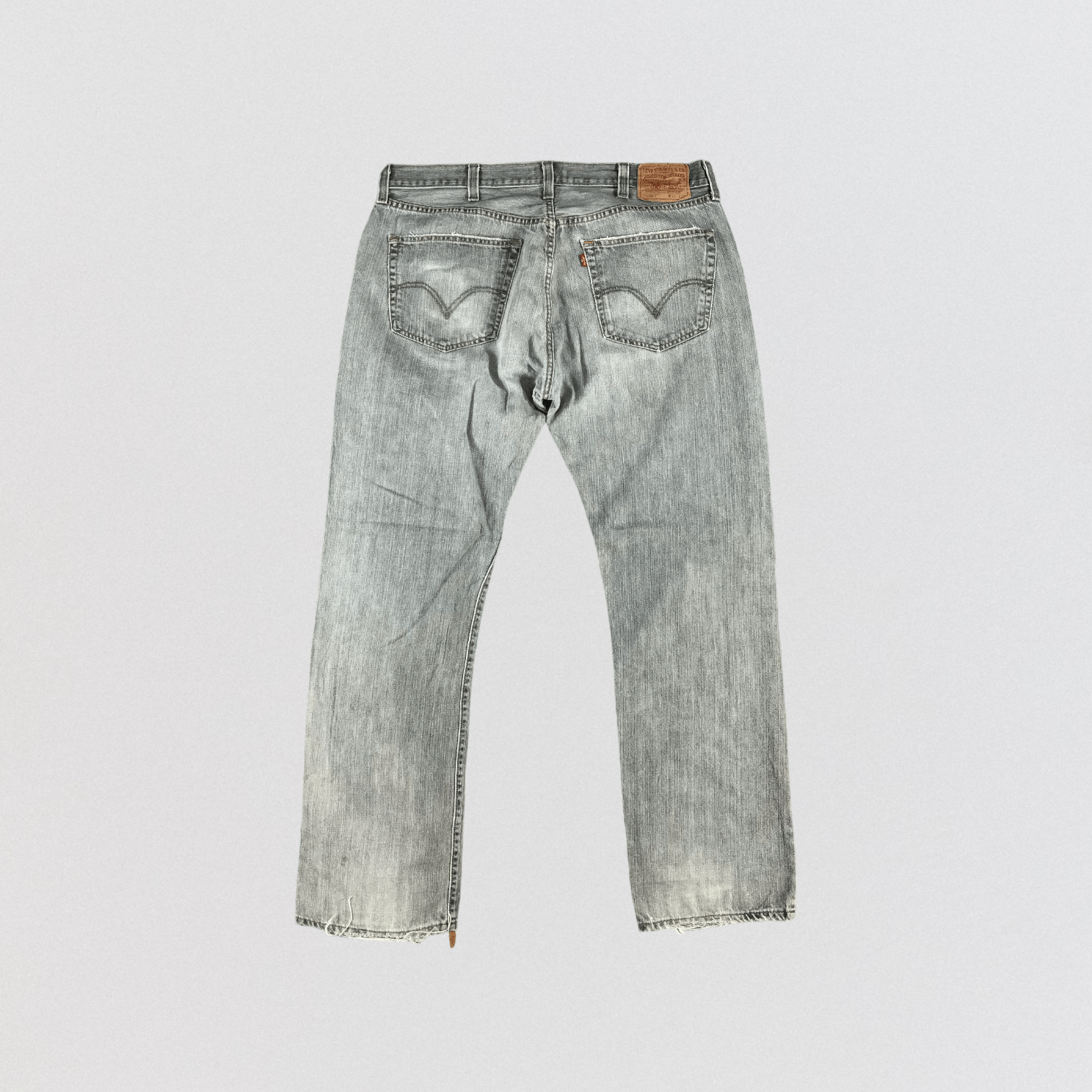 Levi's × Vintage Faded Black Levis 501 Jeans-JM2921 Size US 39 - 2 Thumbnail