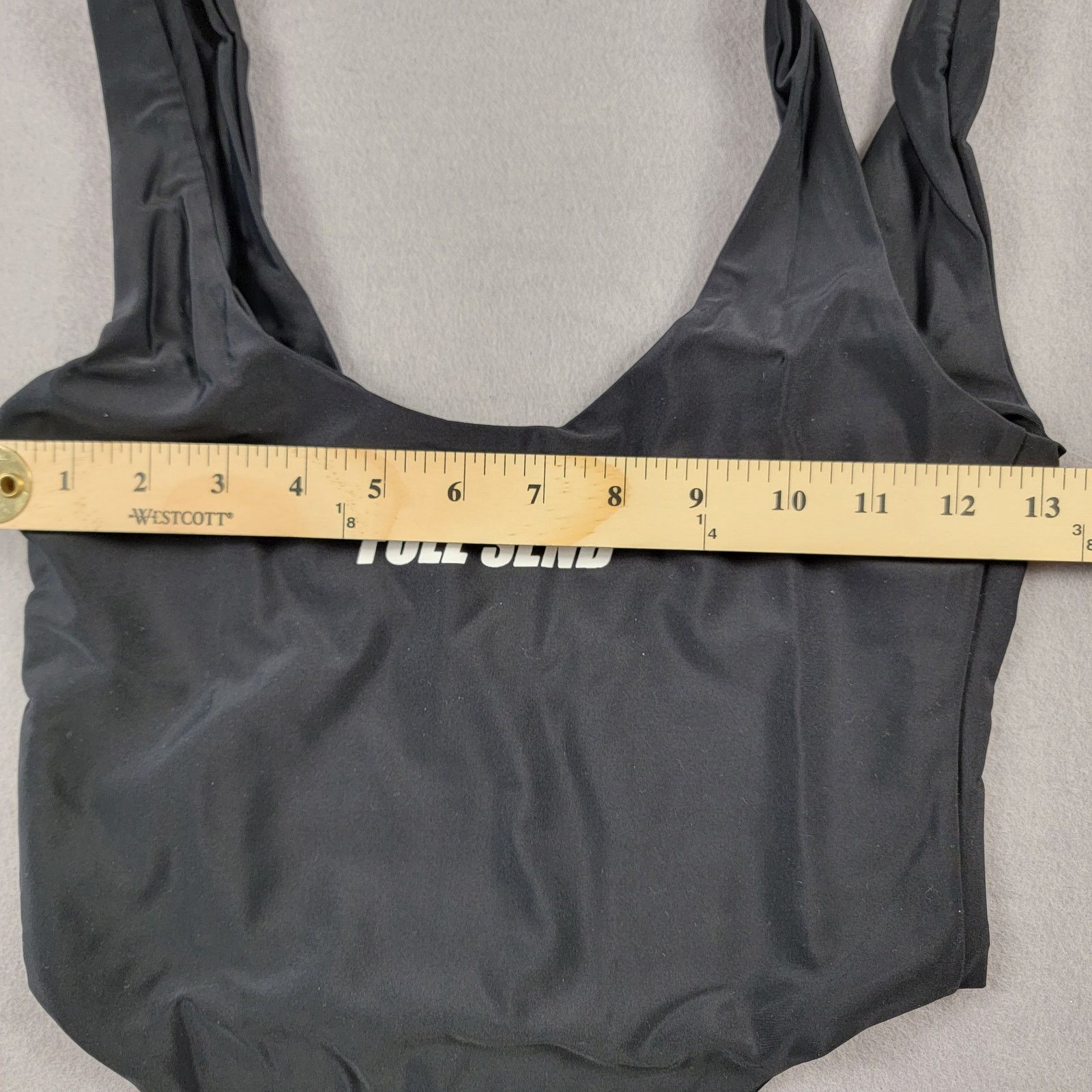 Full Send Full Send Women's One Piece Black Swimsuit - Size S (244) Size S / US 4 / IT 40 - 4 Thumbnail