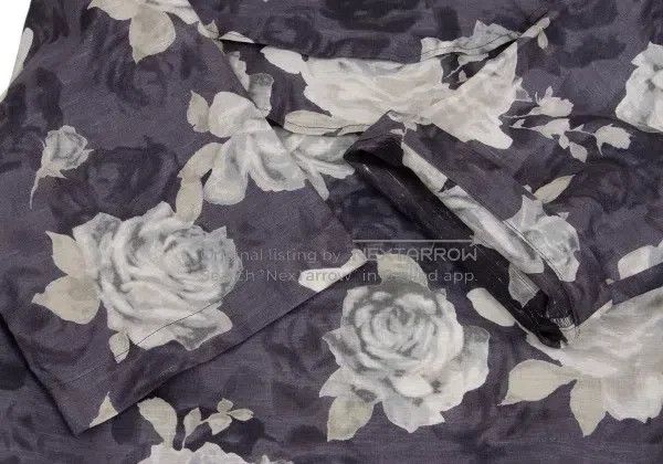 Comme des Garcons Comme des Garcons Grey Retro Flower Bow Top Size M / US 6-8 / IT 42-44 - 6 Thumbnail