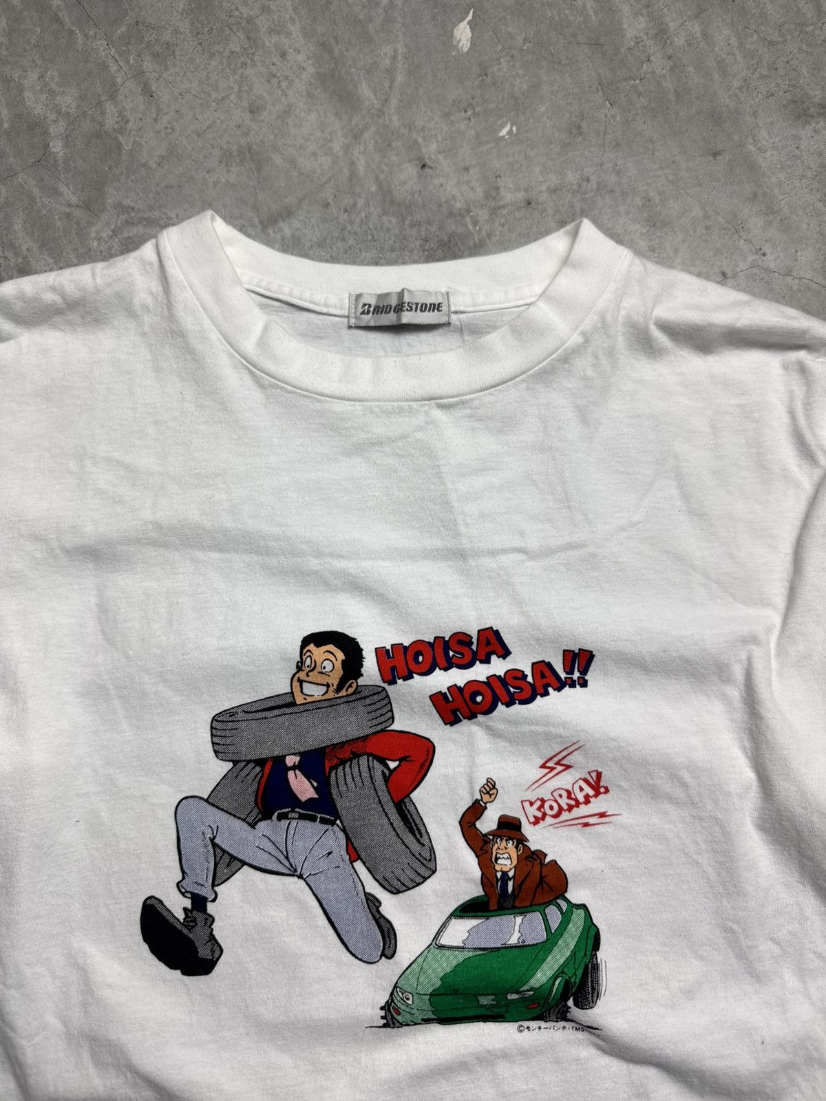 Japanese Brand × Other × Vintage Vintage bridgestone anime tee Size US M / EU 48-50 / 2 - 2 Thumbnail