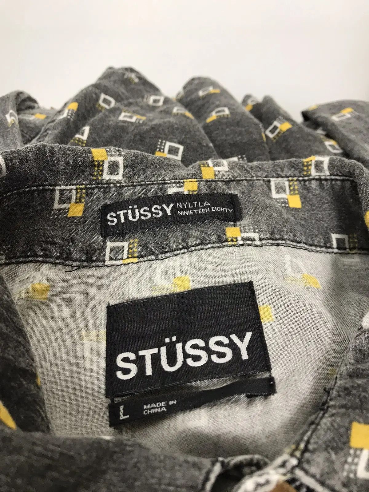 Stussy Stussy shirt long sleeve size L Size US L / EU 52-54 / 3 - 3 Thumbnail