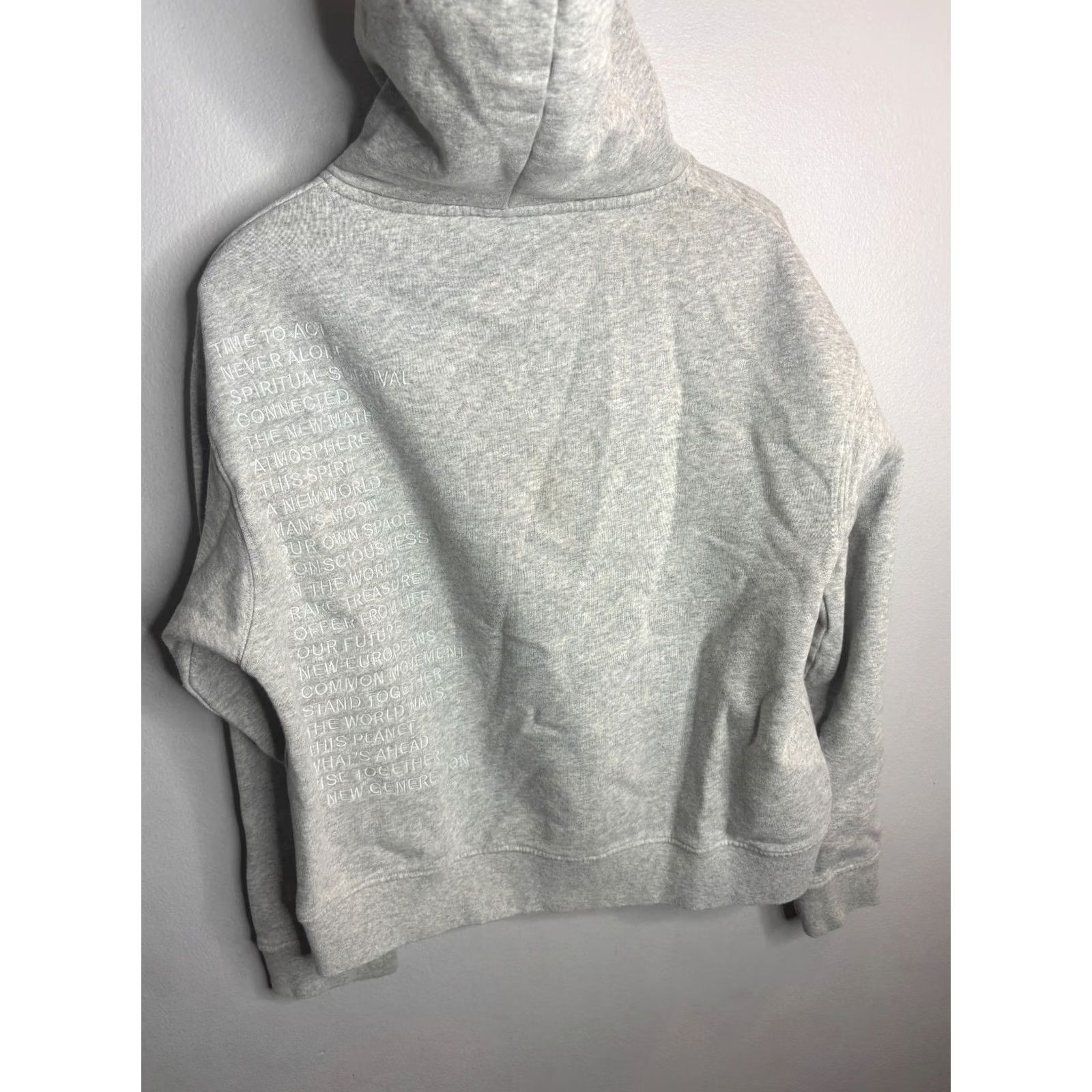 The Kooples The Kooples Hoodie Womens S Red Crop Size Gray Size S / US 4 / IT 40 - 7 Thumbnail