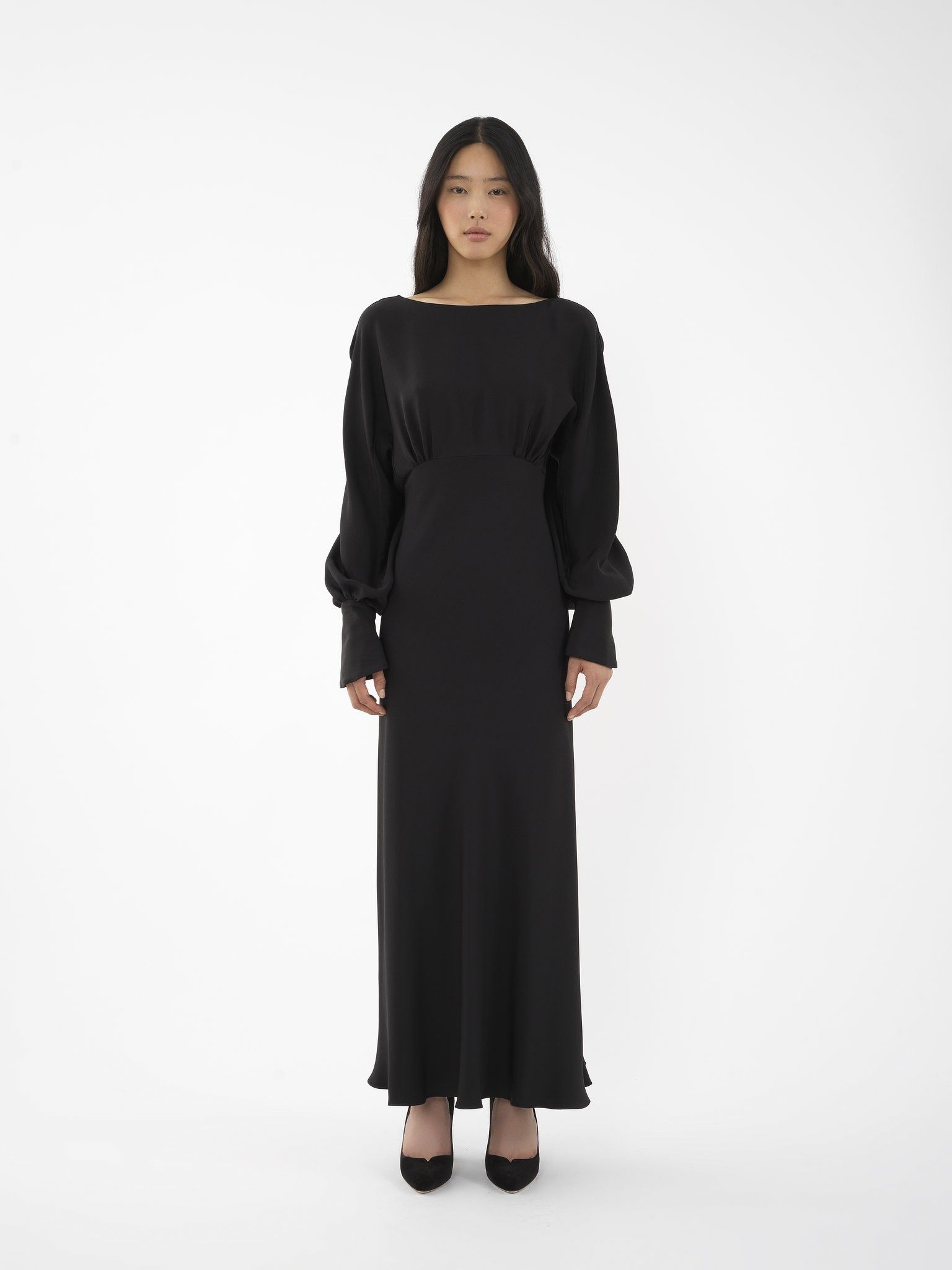 Chloe o1loc1c0325 CHC24 Dress in Black Size M / US 6-8 / IT 42-44 - 2 Thumbnail