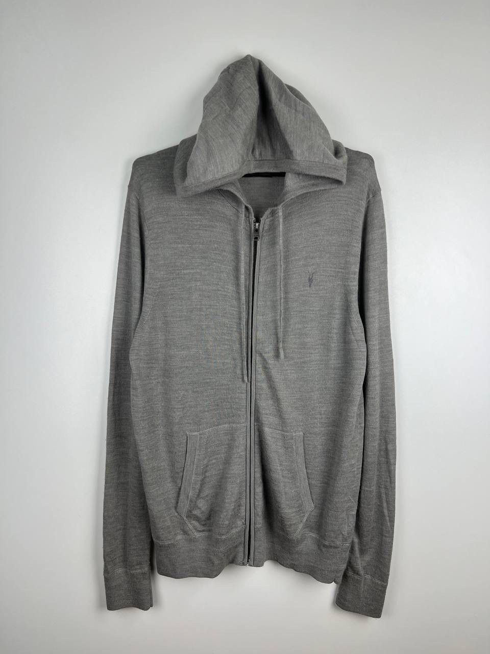 Allsaints Allsaints luxury wool zip hoodie size L Size US L / EU 52-54 / 3 - 1 Thumbnail