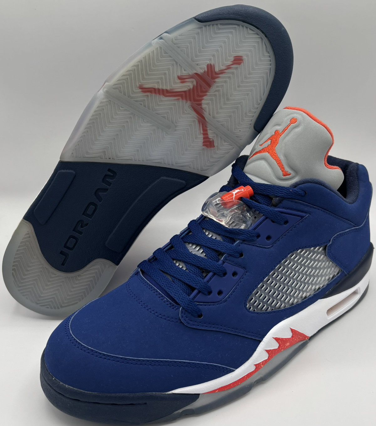 Jordan Brand Jordan 5 Retro Low Knicks Size US 12 / EU 45 - 1 Thumbnail
