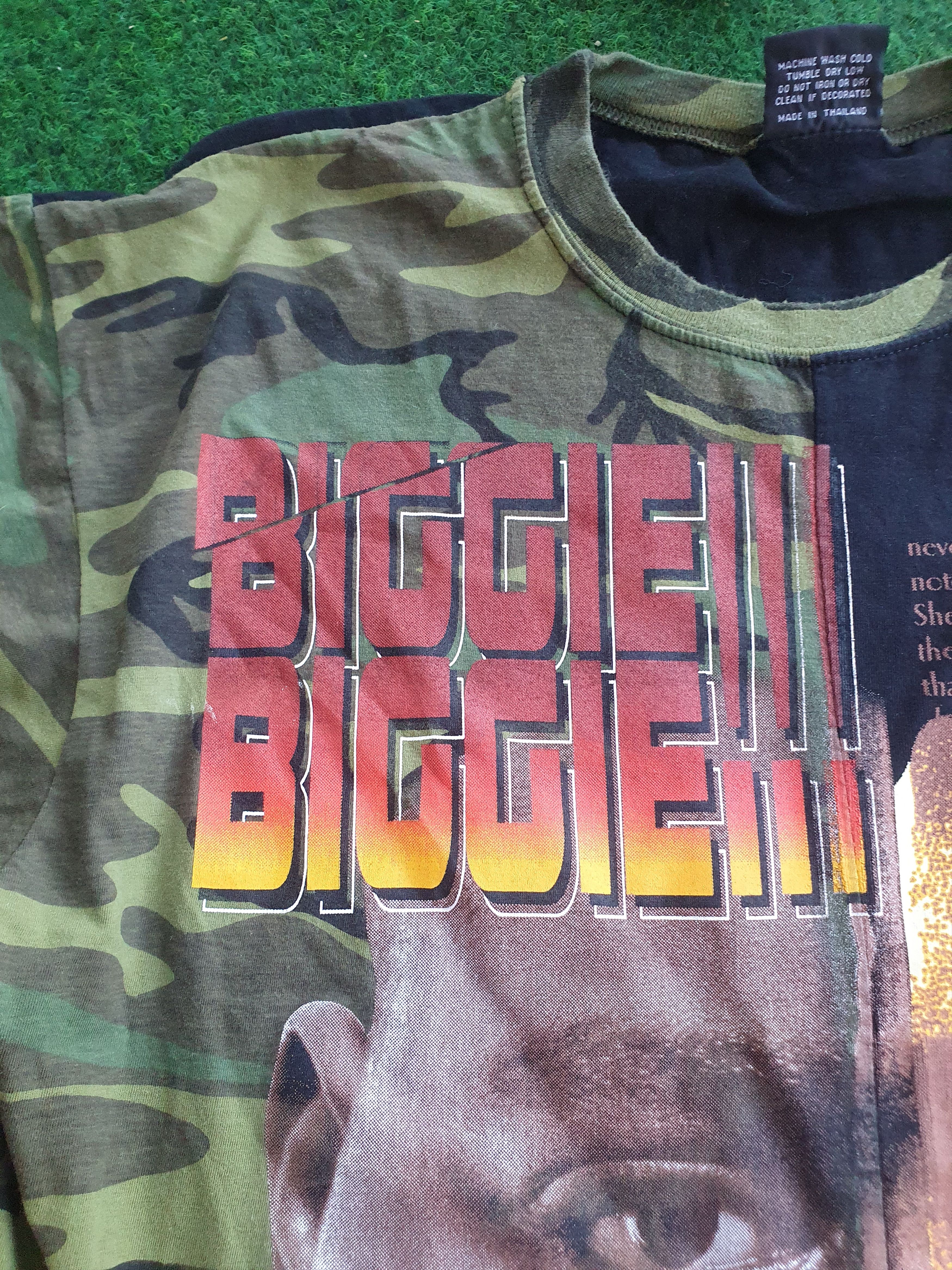 Rap Tees × Vintage Notorious BIG AOP Split Front Rap Bootleg t-shirt sz XL Size US XL / EU 56 / 4 - 11 Thumbnail