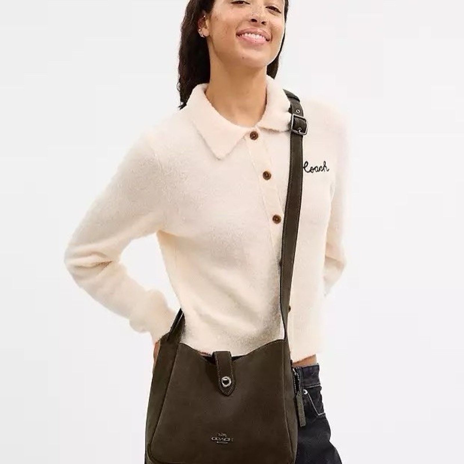 Coach NWT Coach Hadley Convertible Crossbody Bag CCG43 Size ONE SIZE - 8 Thumbnail