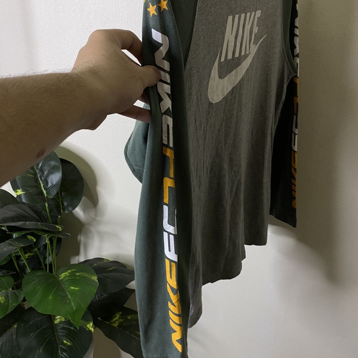 Nike Vintage 2000s Nike Sleeves Hit LS T Shirt Size US XS / EU 42 / 0 - 3 Thumbnail