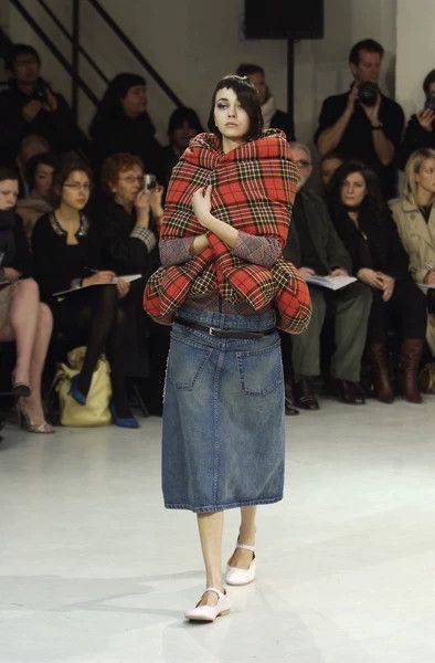 Junya Watanabe Red Tartan Vintage Bodysuit