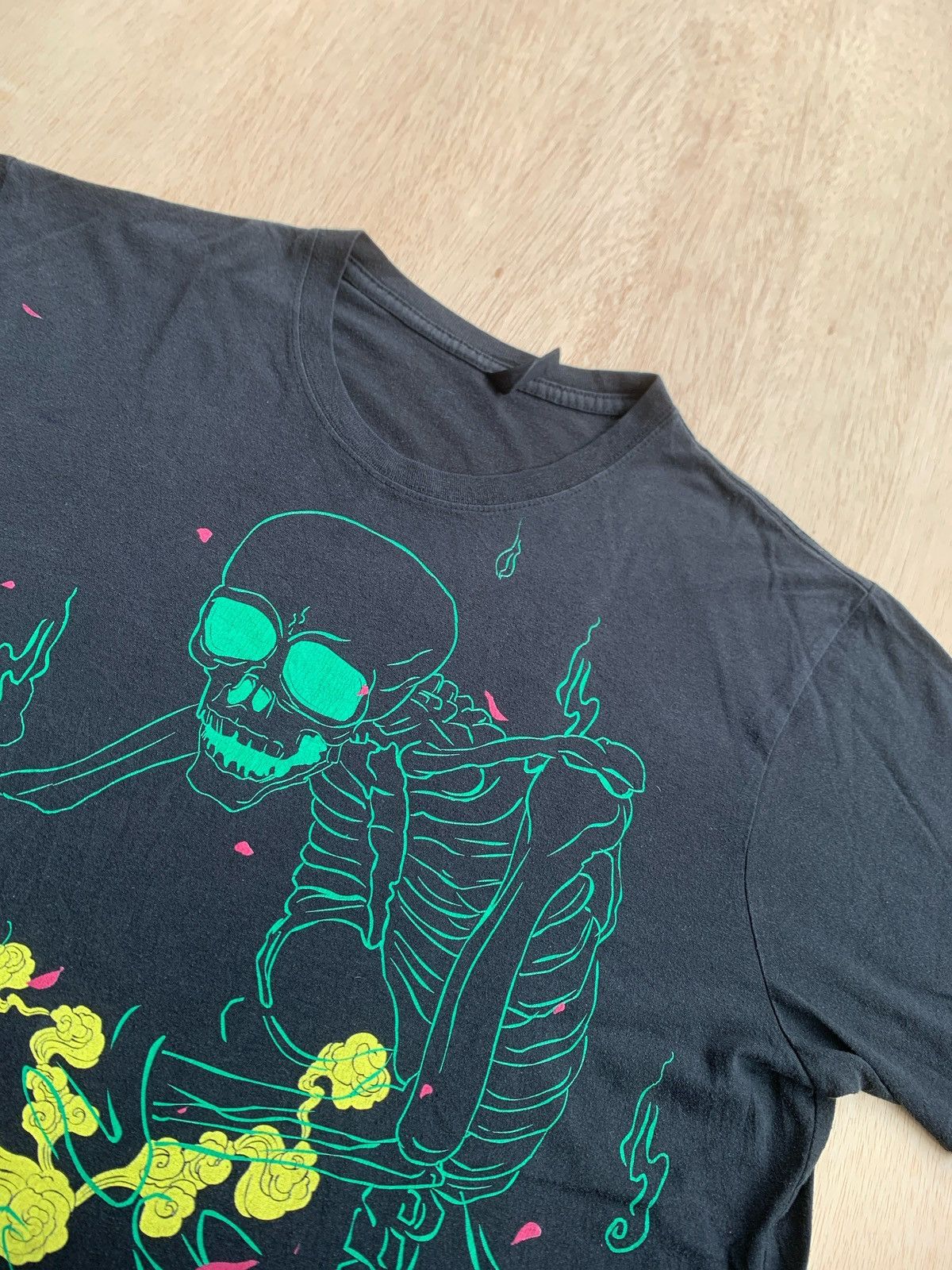 Hysteric Glamour × Japanese Brand Y2k Art Skull japan style Poem Tshirt Size US L / EU 52-54 / 3 - 3 Thumbnail