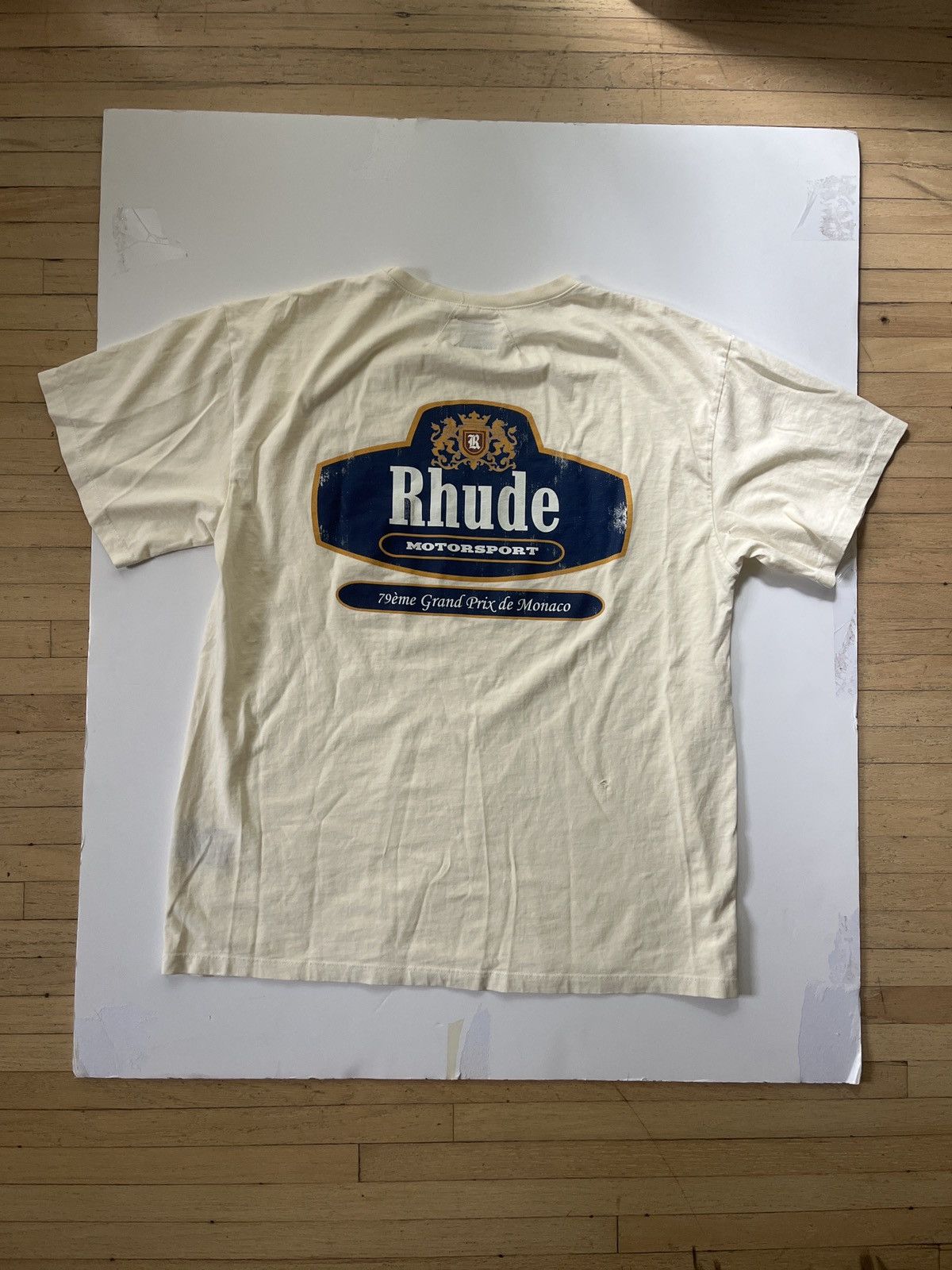 Rhude Rhude motorsport t-shirt Size US M / EU 48-50 / 2 - 4 Thumbnail