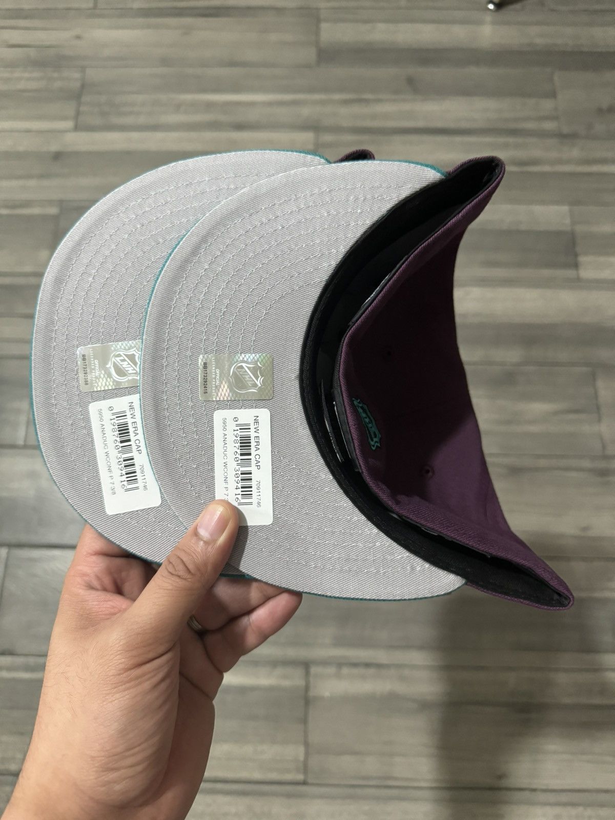 NHL × New Era Anaheim Ducks New Era Size ONE SIZE - 3 Thumbnail