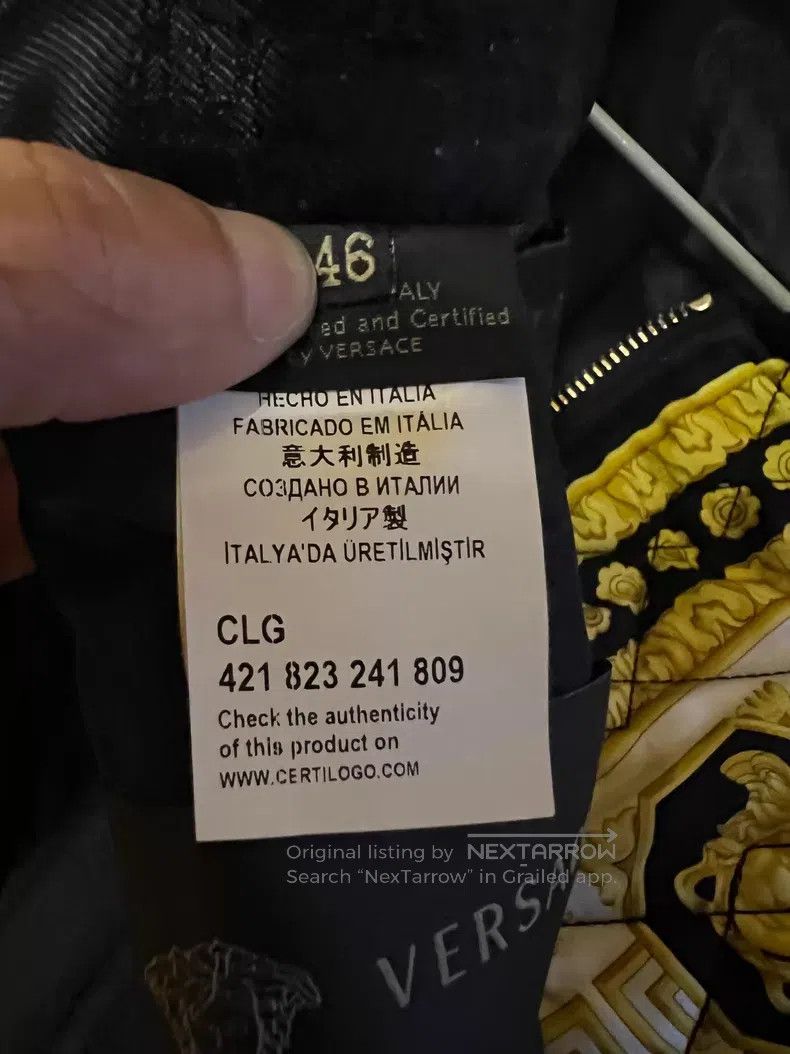 Versace Versace Main line cotton clothes Size US S / EU 44-46 / 1 - 5 Thumbnail