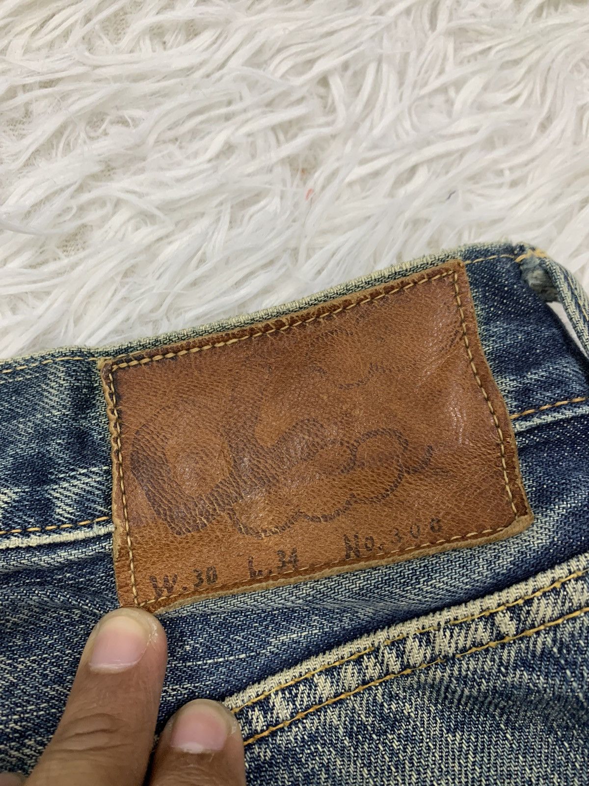45rpm Selfedge 45rpm Denim Pants Size US 30 / EU 46 - 11 Thumbnail