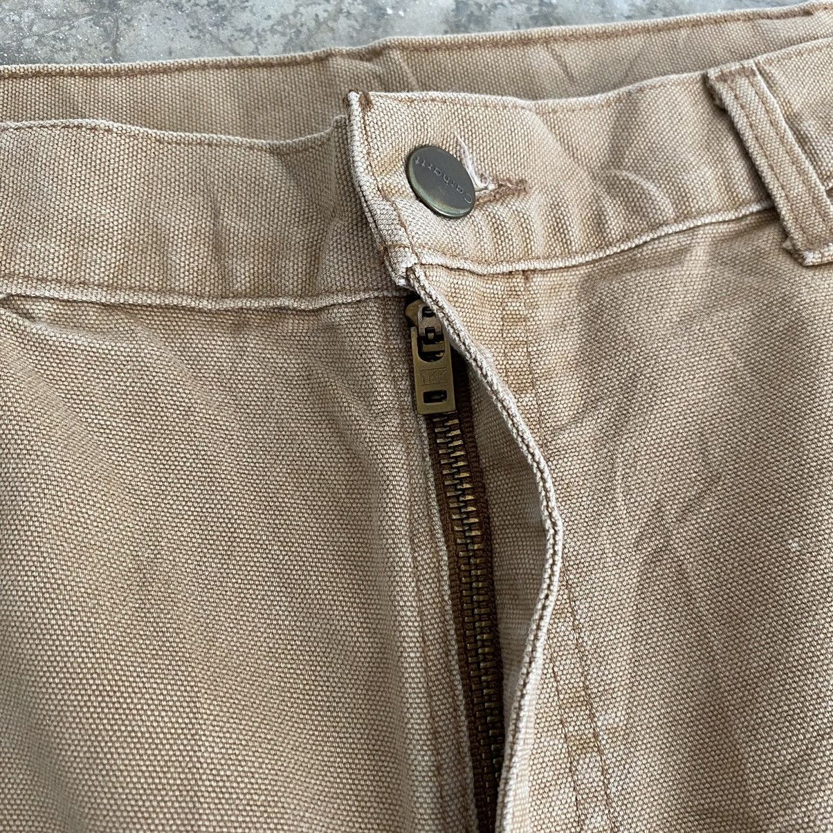 Carhartt Vintage Carhartt Faded Tan Splatter Painter Pants Size US 34 / EU 50 - 13 Thumbnail
