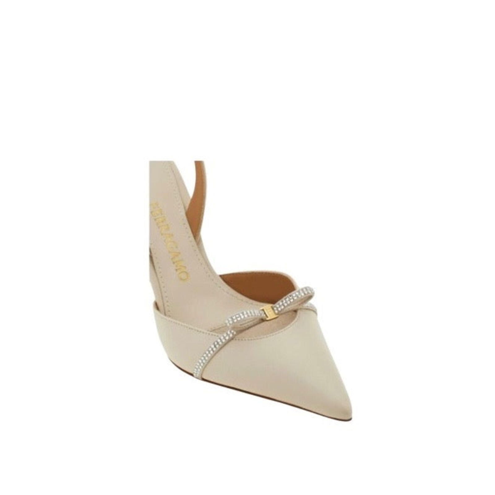 Salvatore Ferragamo Ferragamo Bridal Mini Bow Pump Size ONE SIZE - 3 Thumbnail