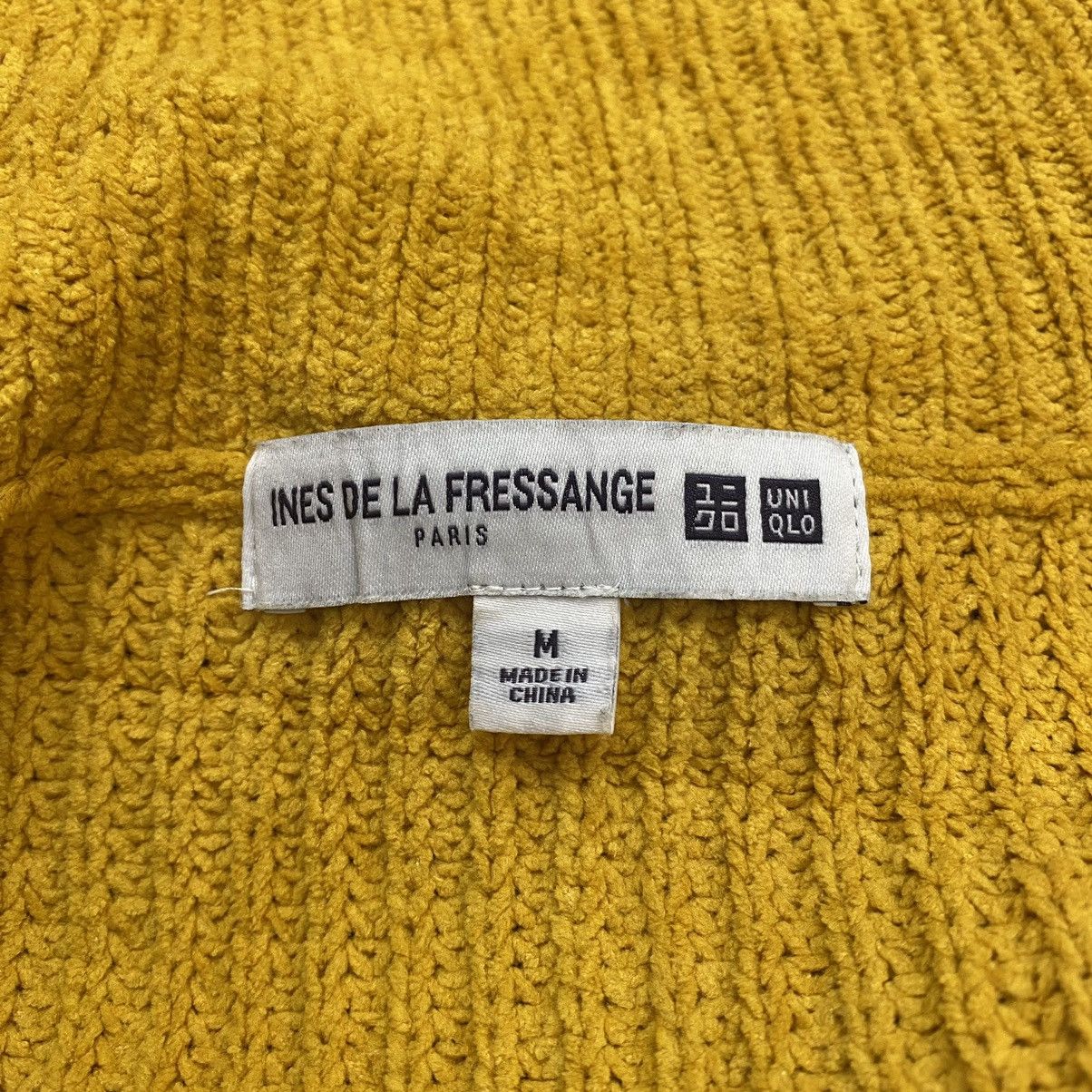 Uniqlo INES De La Fressange x UNIQLO Yellow Knitwear Cardigan Size M / US 6-8 / IT 42-44 - 3 Thumbnail