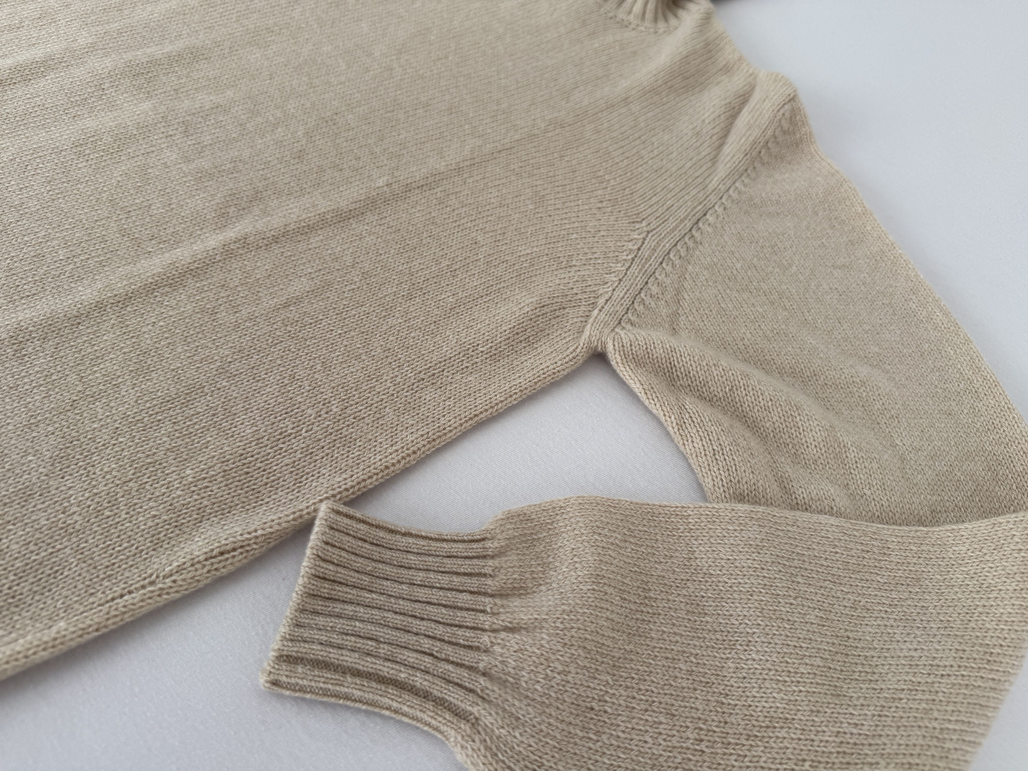 Loro Piana Baby Cashmere Dolce Vita Rollneck Light Beige Size US L / EU 52-54 / 3 - 5 Thumbnail