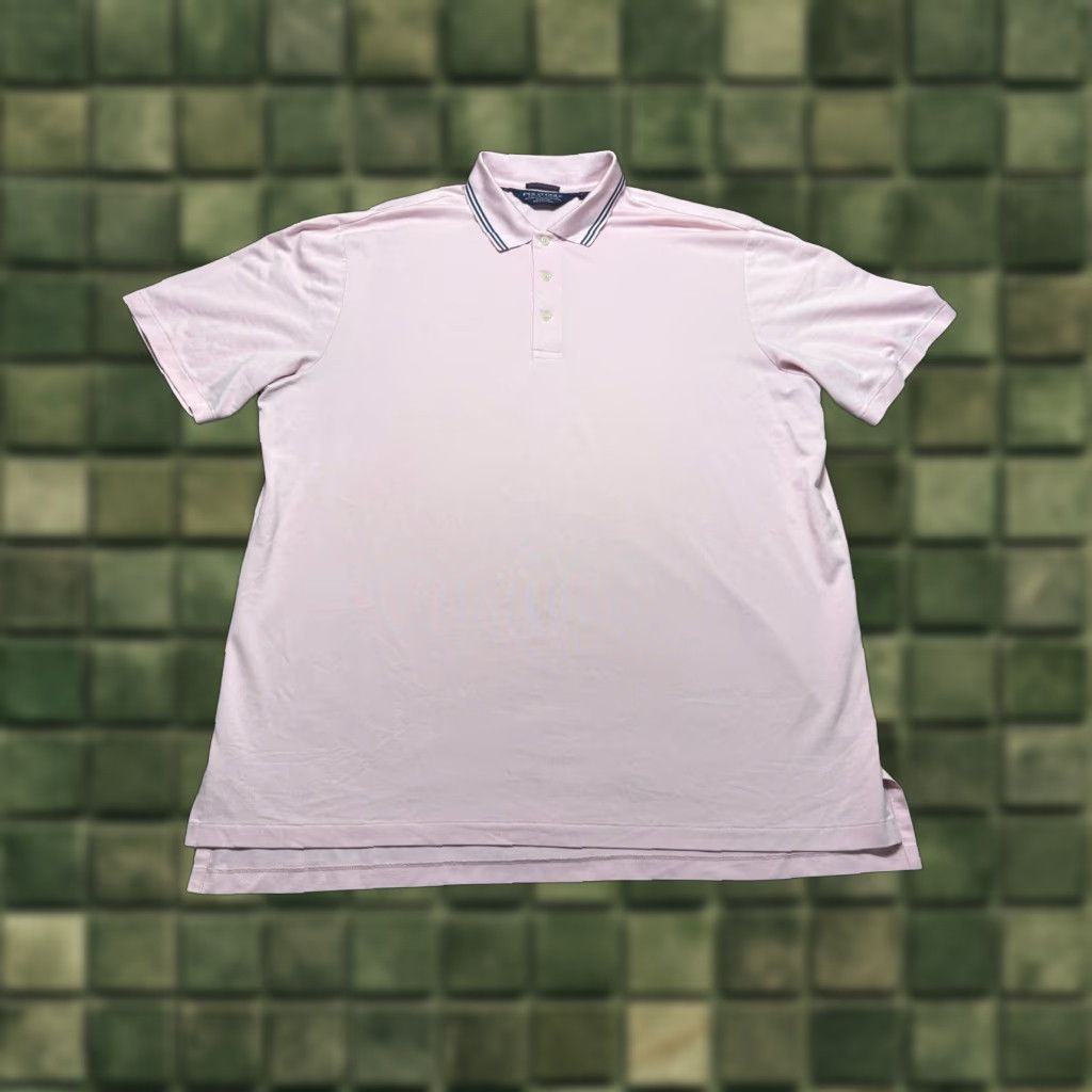 Polo Ralph Lauren Polo Ralph Lauren Shirt Men Large Pink Short Sleeve Stretch Performance Golf Size US XL / EU 56 / 4 - 1 Thumbnail