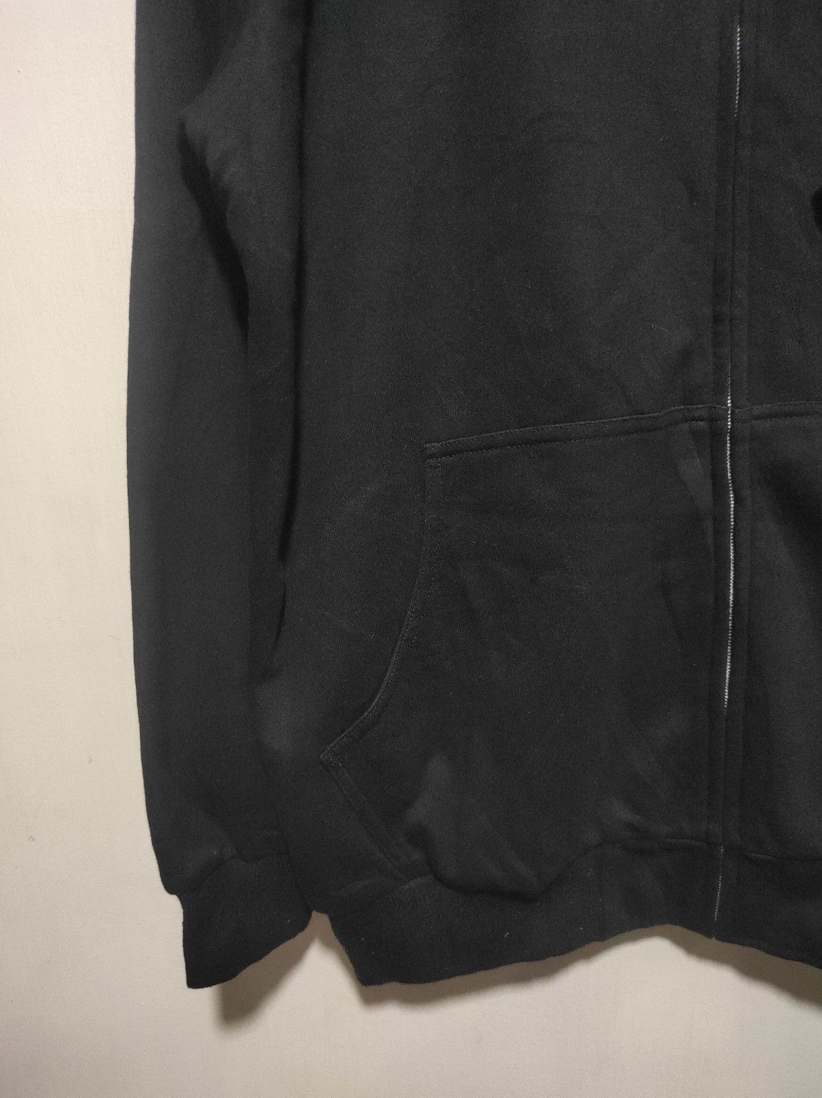 Japanese Brand Thug Life black zip fur hoodie ifsix LGB style Size US XL / EU 56 / 4 - 7 Thumbnail