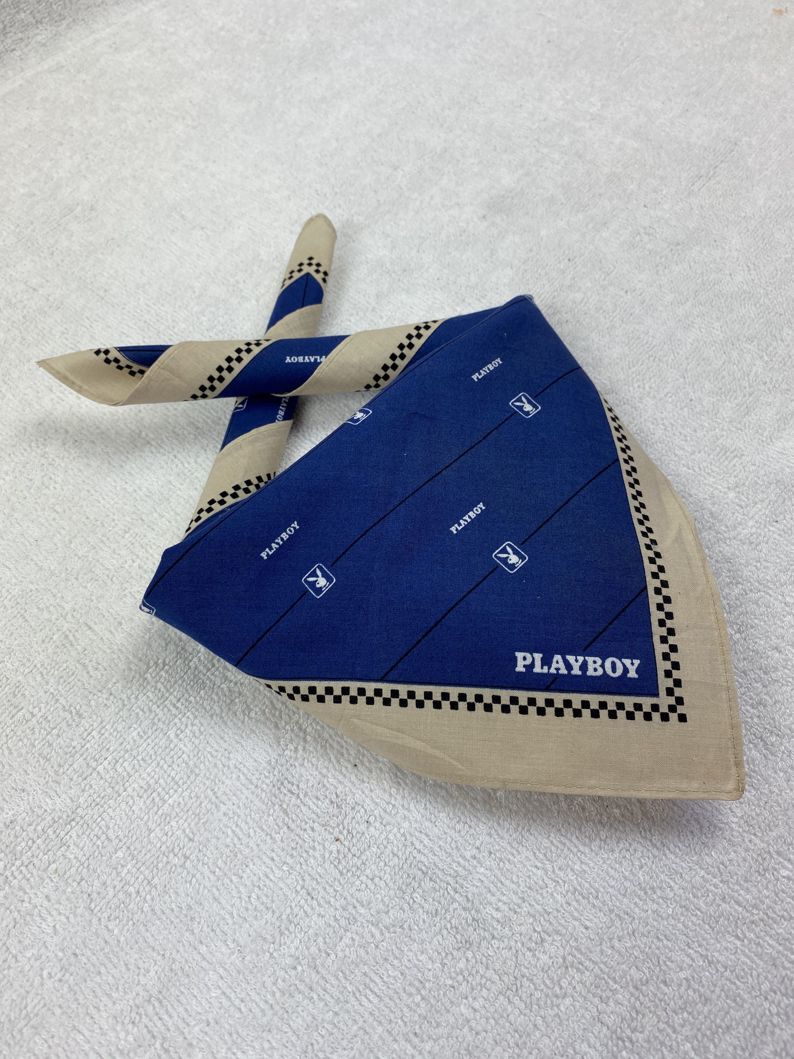 Playboy × Vintage Playboy Handkerchief / Bandana / Neckerchief Size ONE SIZE - 2 Thumbnail
