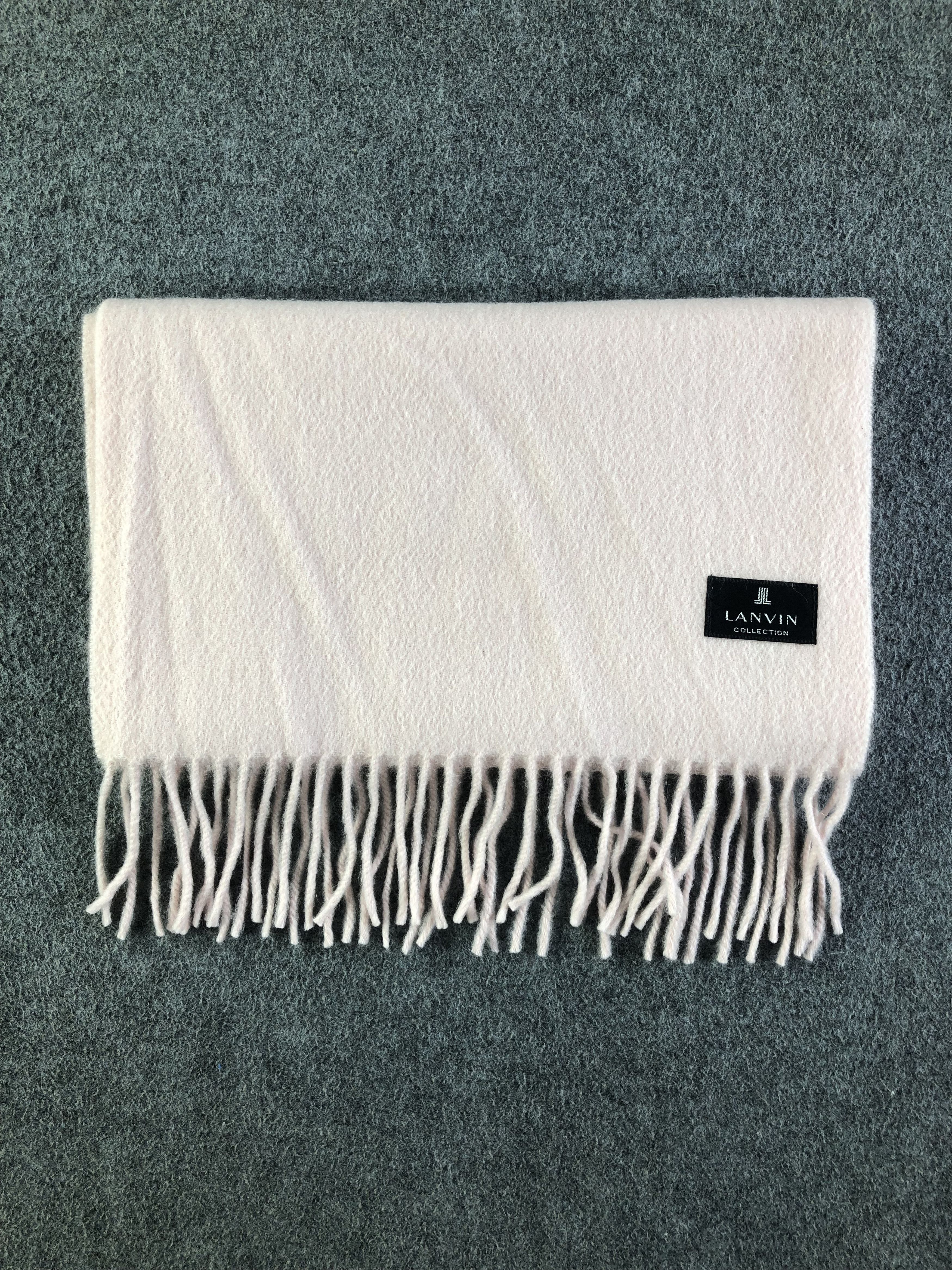 Lanvin Lanvin Cashmere Scarf / Muffler / Neckwear SS1329 Size ONE SIZE - 6 Thumbnail