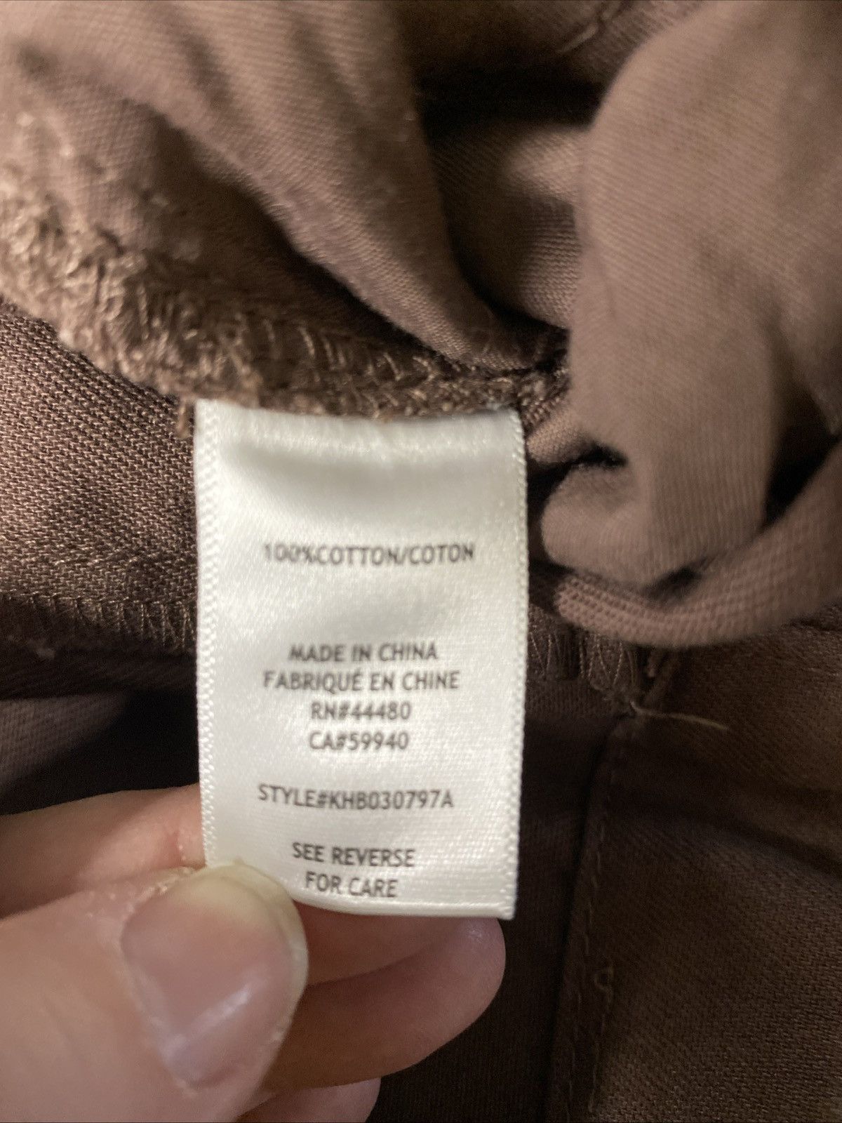 Other Tinseltown Cargo Pants Womens Baggy Brown Kohls Sz 17/33 NWT Size 33" - 5 Thumbnail