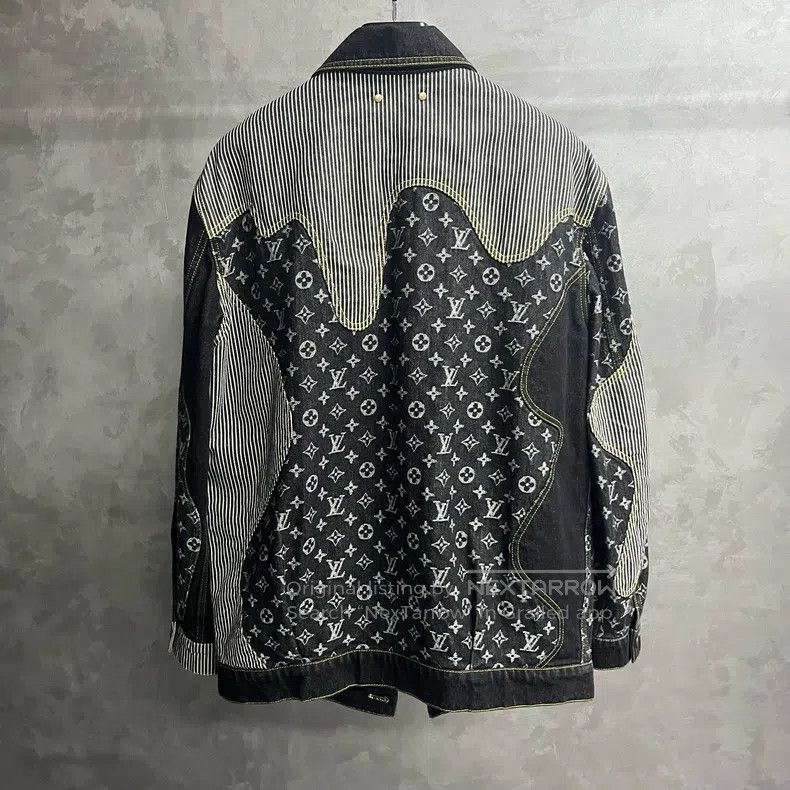 Louis Vuitton Louis Vuitton Black deconstructed patchwork presbyopic ful Size US S / EU 44-46 / 1 - 5 Thumbnail